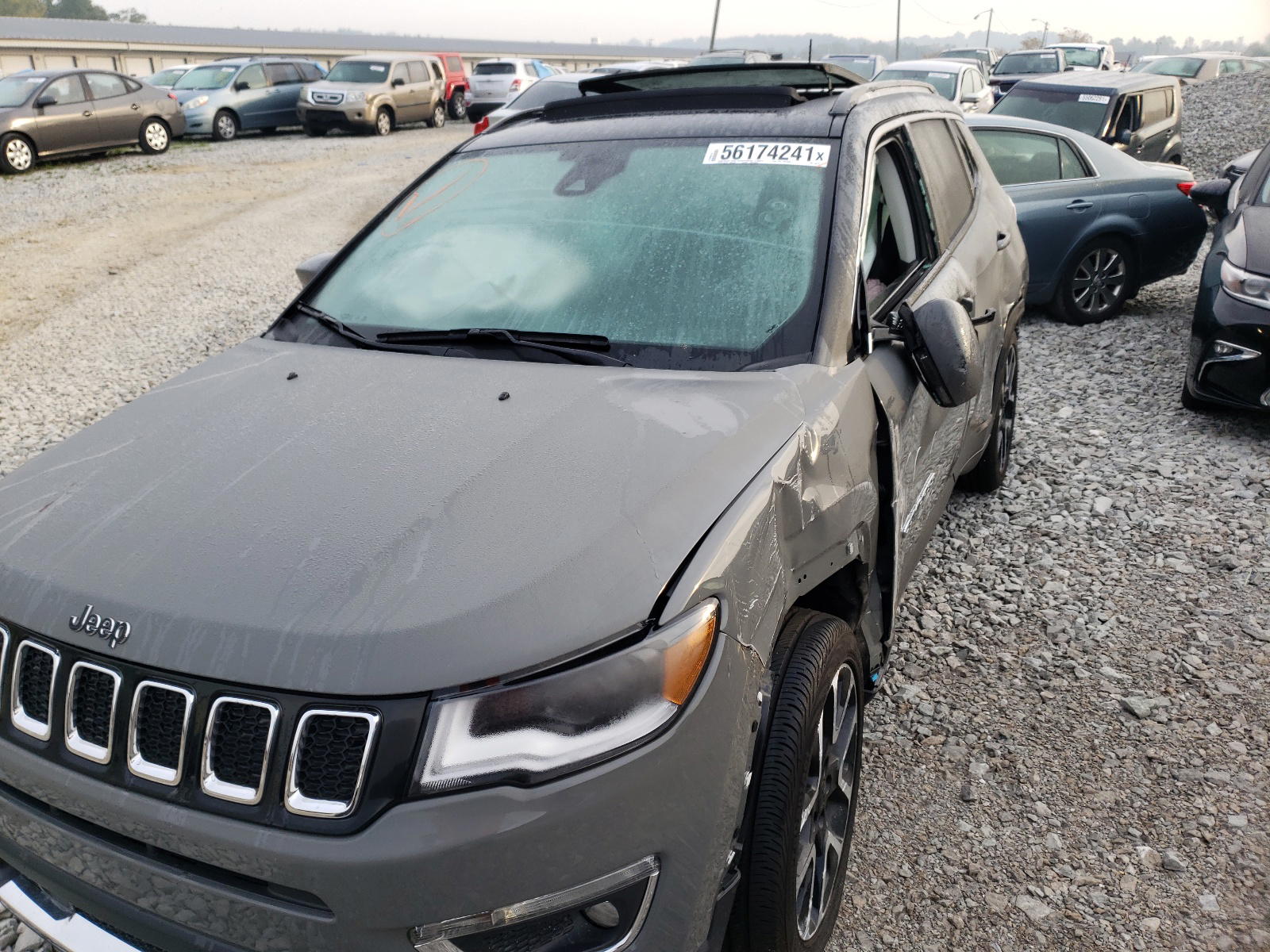 Photo 2 from auction – 2021 JEEP COMPASS LI with VIN 3C4NJCCB3MT539125