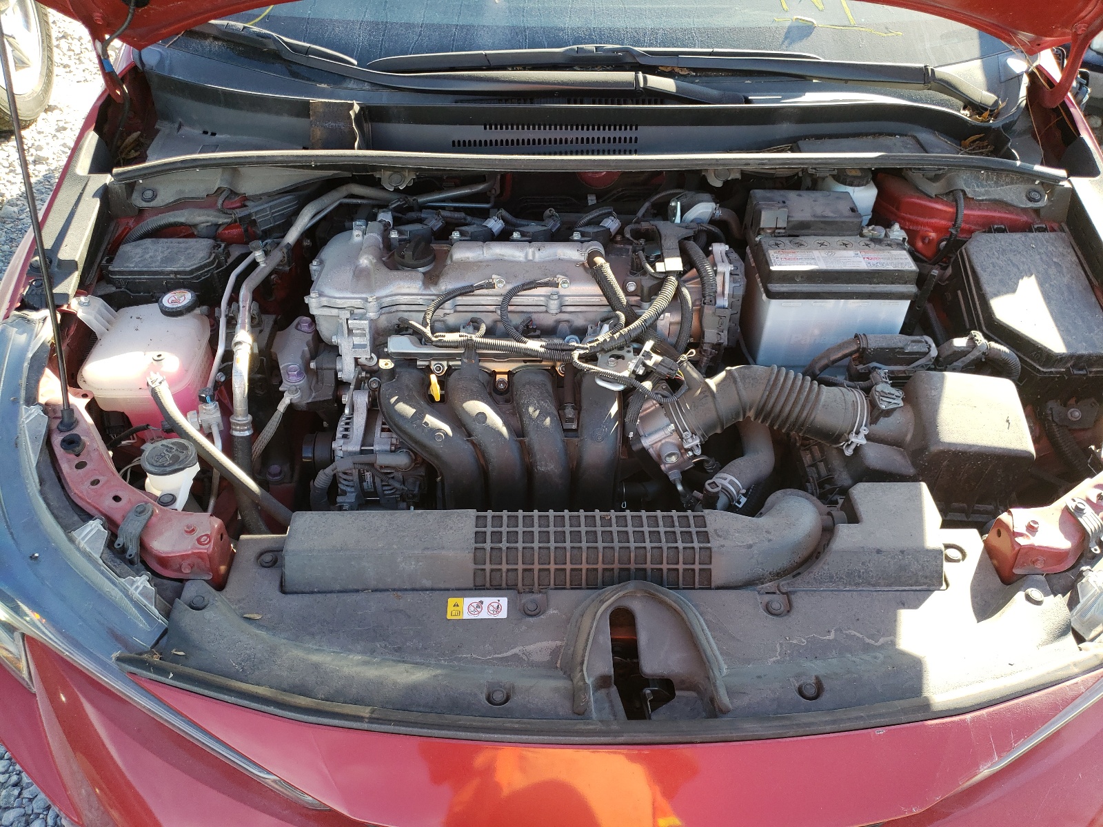 Photo 7 from auction – 2020 TOYOTA COROLLA LE with VIN 5YFHPRAE7LP016073