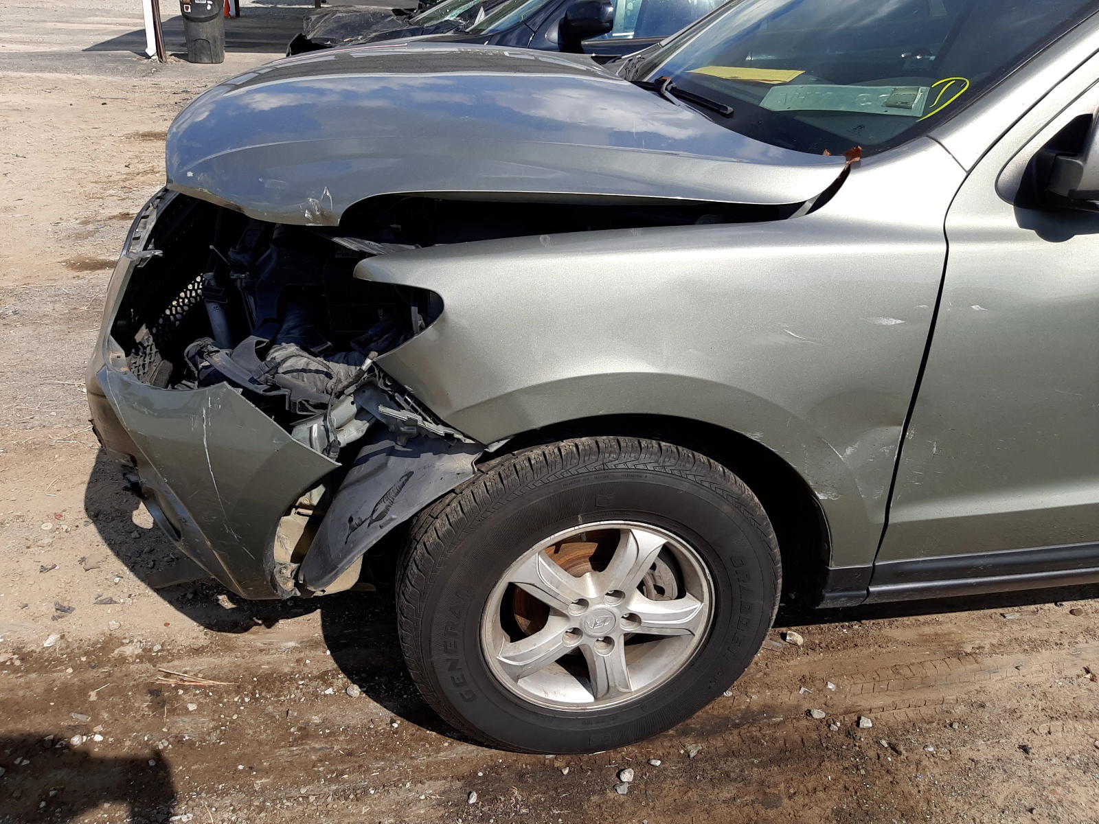 Photo 9 from auction – 2007 HYUNDAI SANTA FE G with VIN 5NMSG13D07H094951