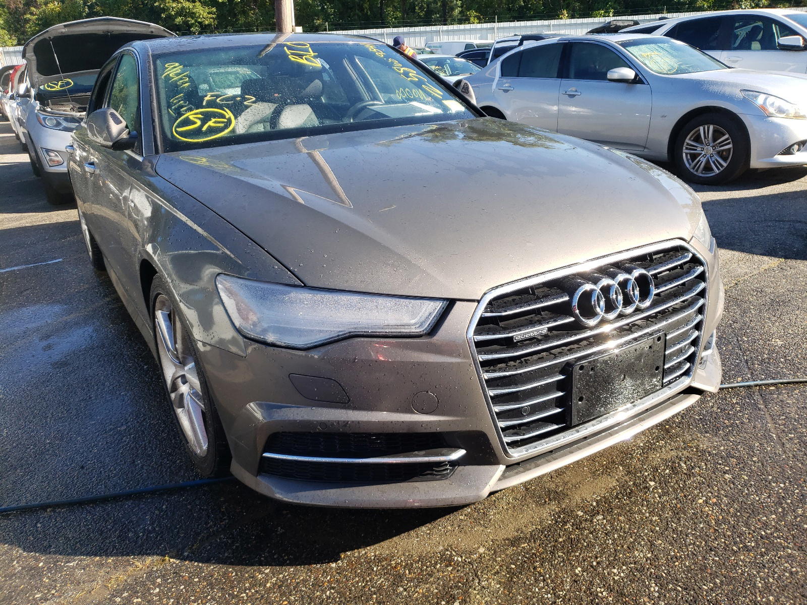 AUDI A6 PREMIUM 2016 with VIN WAUGFAFC5GN099753 - Photo from auction