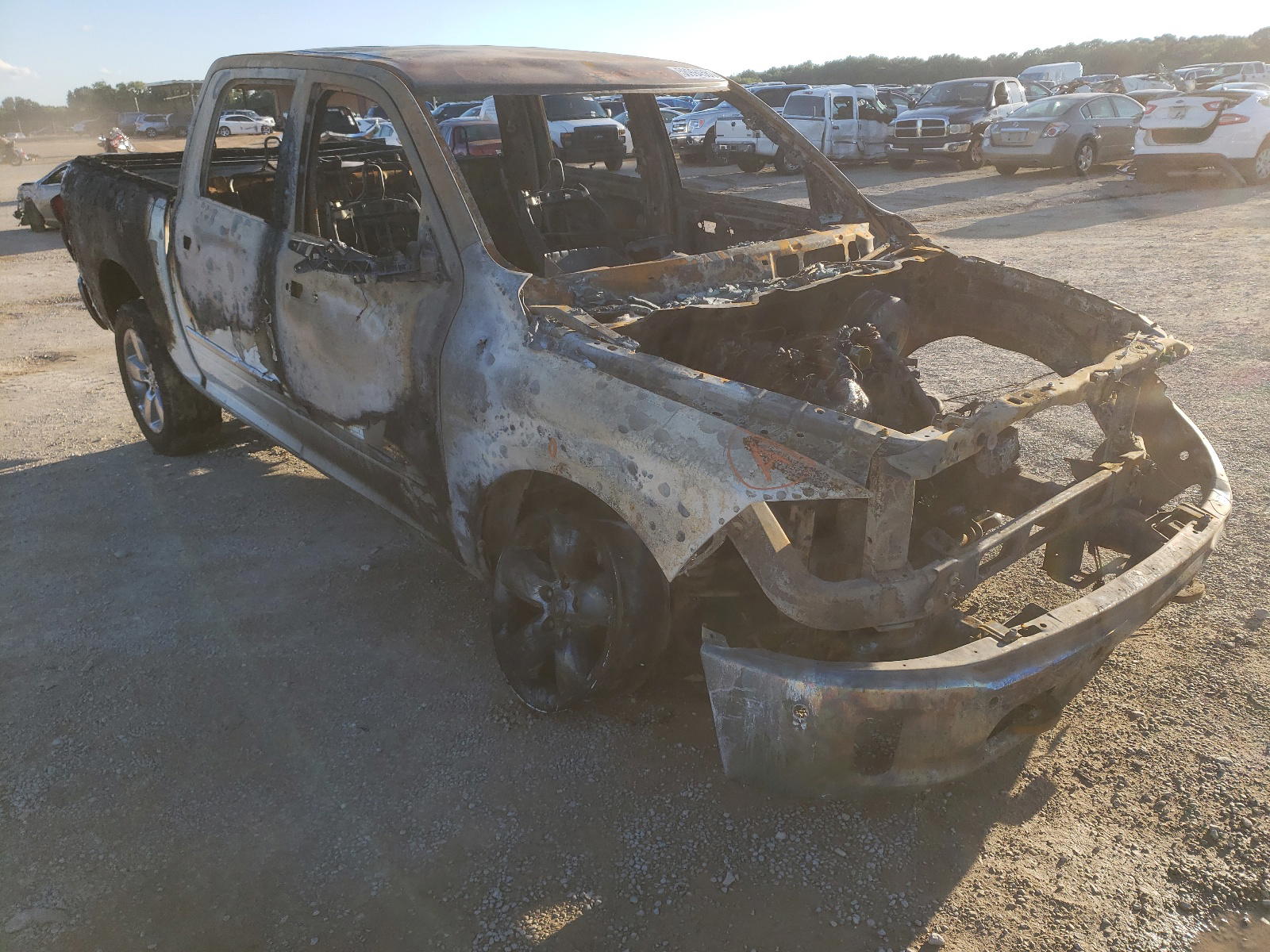 RAM 1500 SLT 2015 with VIN 1C6RR7LM6FS712439 - Photo from auction
