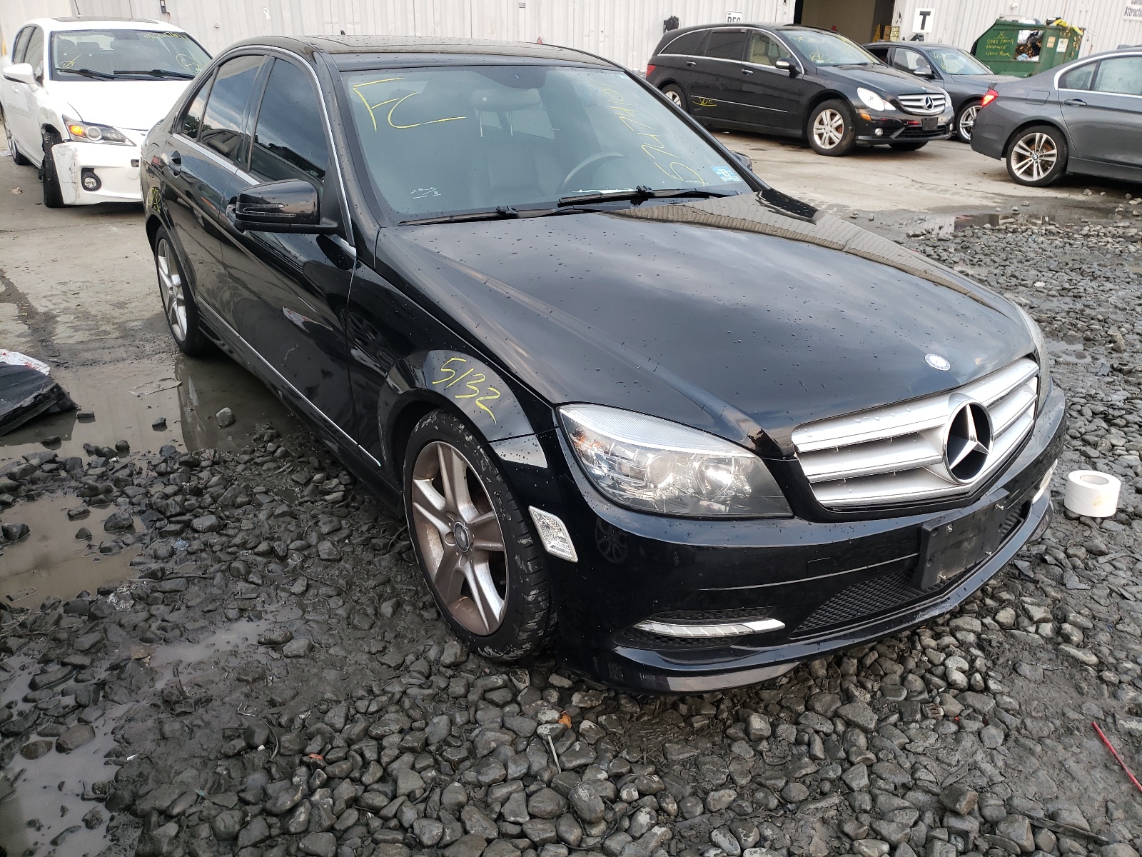 MERCEDES-BENZ C 300 4MAT 2011 with VIN WDDGF8BB3BR181531 - Photo from auction