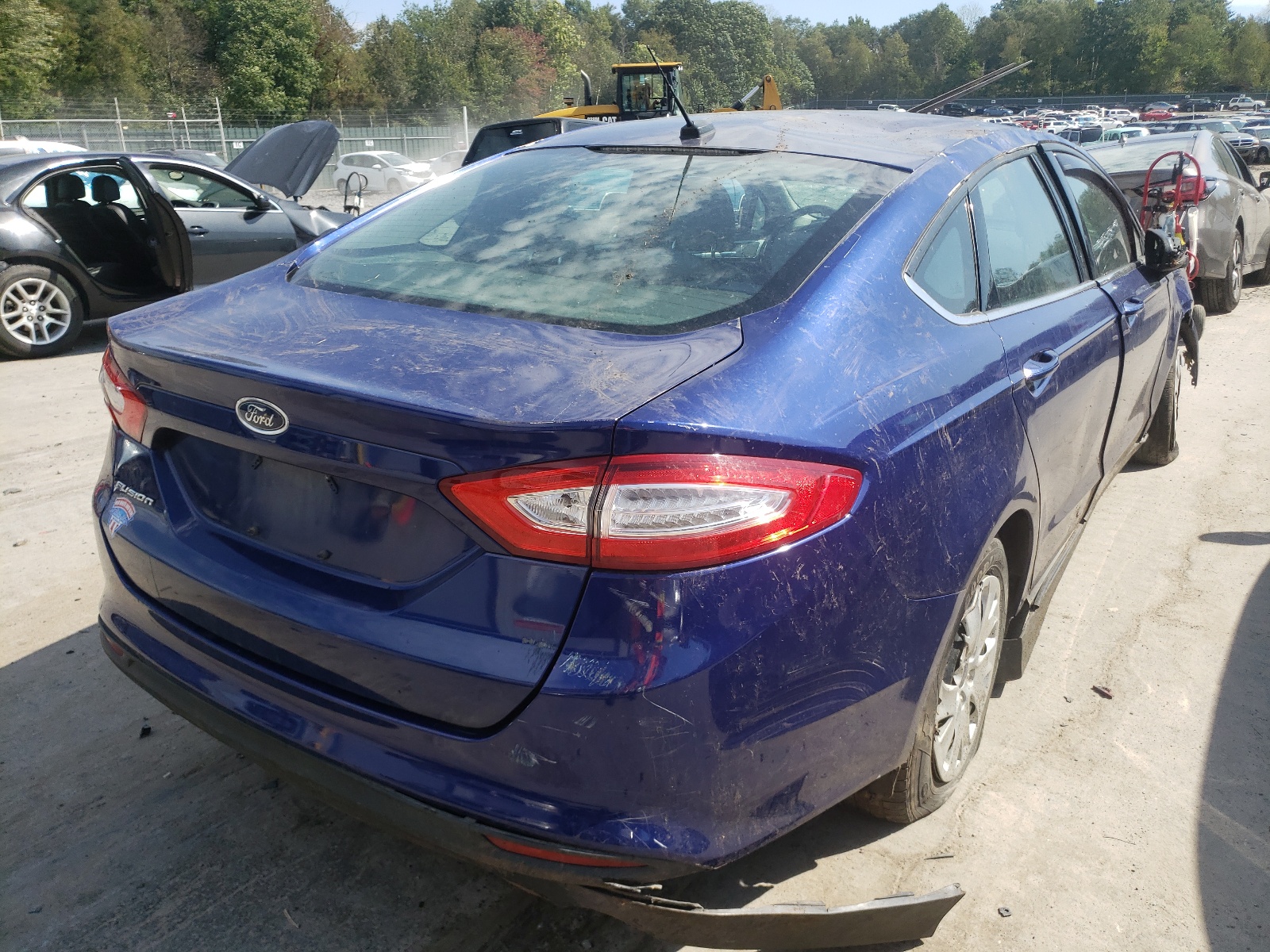 Photo 4 from auction – 2014 FORD FUSION S with VIN 1FA6P0G75E5377190