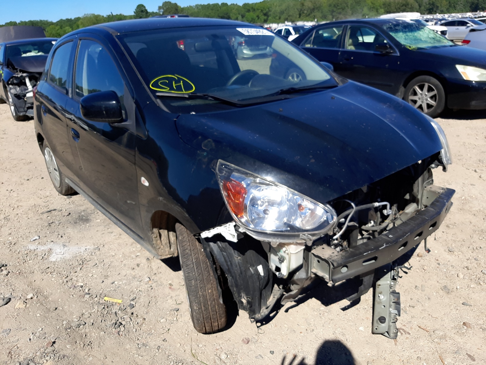 Photo 1 from auction – 2017 MITSUBISHI MIRAGE ES with VIN ML32A3HJ2HH004250