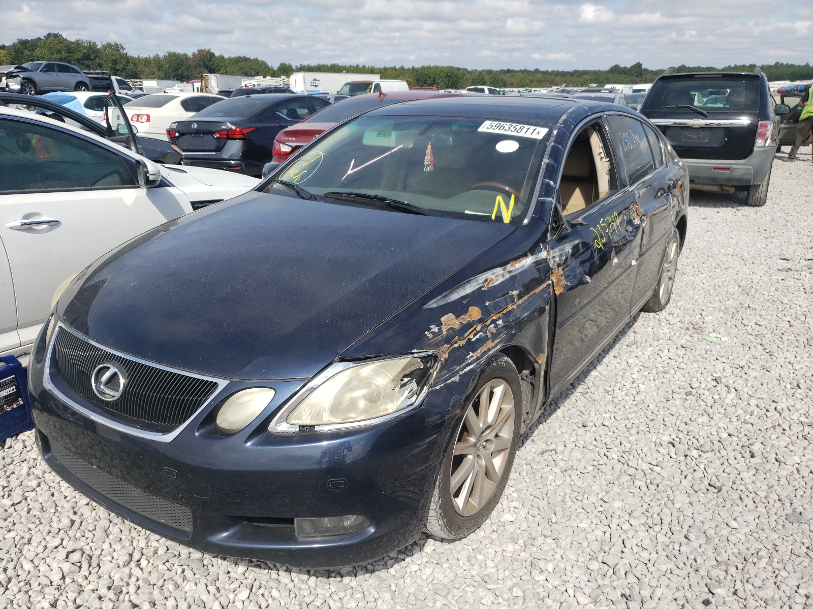 Photo 2 from auction – 2006 LEXUS GS 300 with VIN JTHBH96S465021863