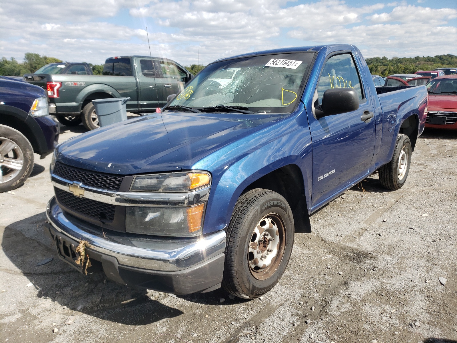 Photo 2 from auction – 2005 CHEVROLET COLORADO with VIN 1GCCS148258136006