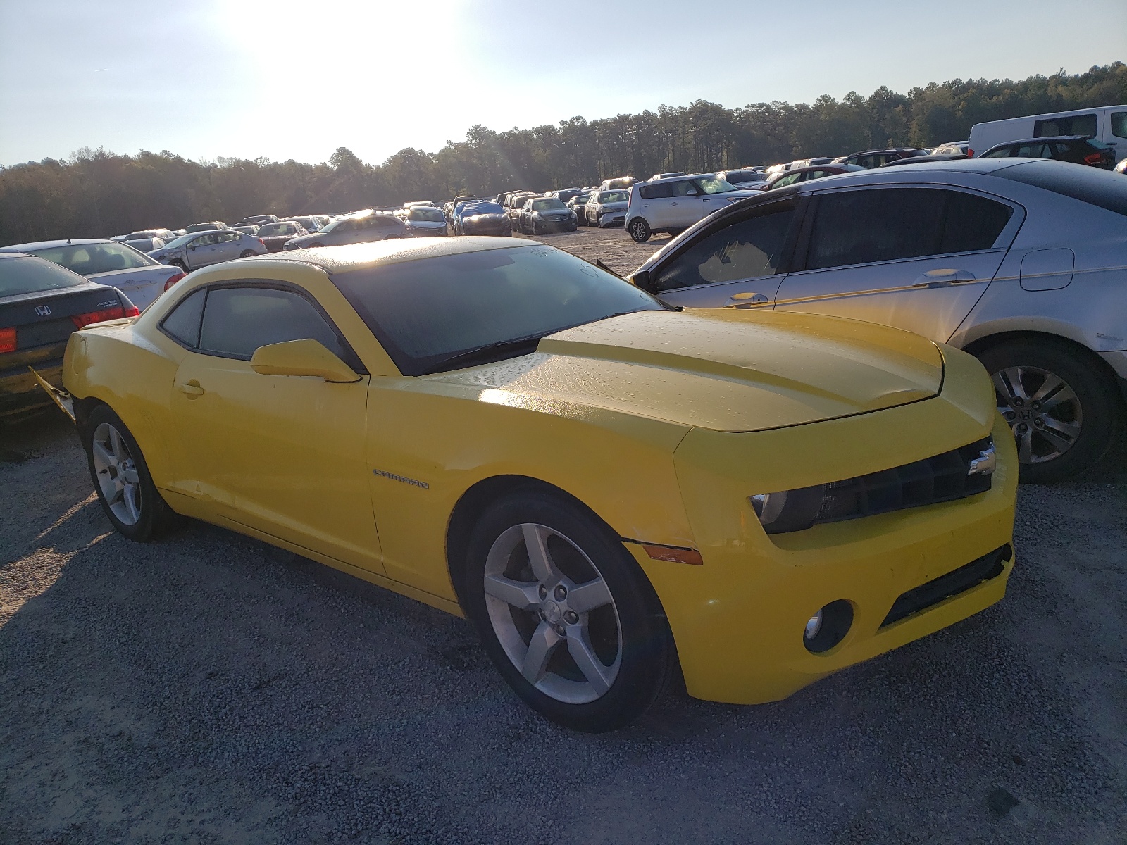 Photo 1 from auction – 2013 CHEVROLET CAMARO LT with VIN 2G1FB1E31D9146635