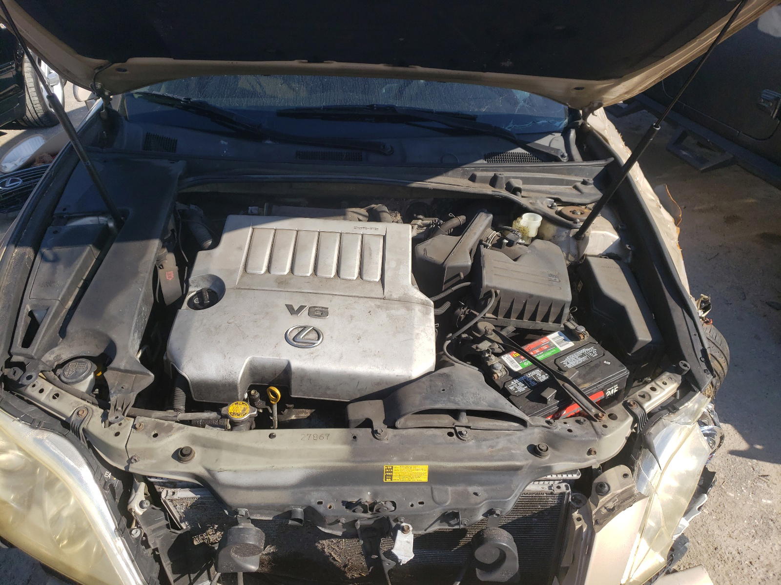 Photo 7 from auction – 2009 LEXUS ES 350 with VIN JTHBJ46G992319933