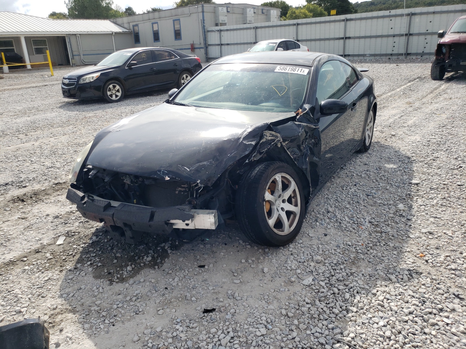 Photo 2 from auction – 2005 INFINITI G35 with VIN JNKCV54E45M415547