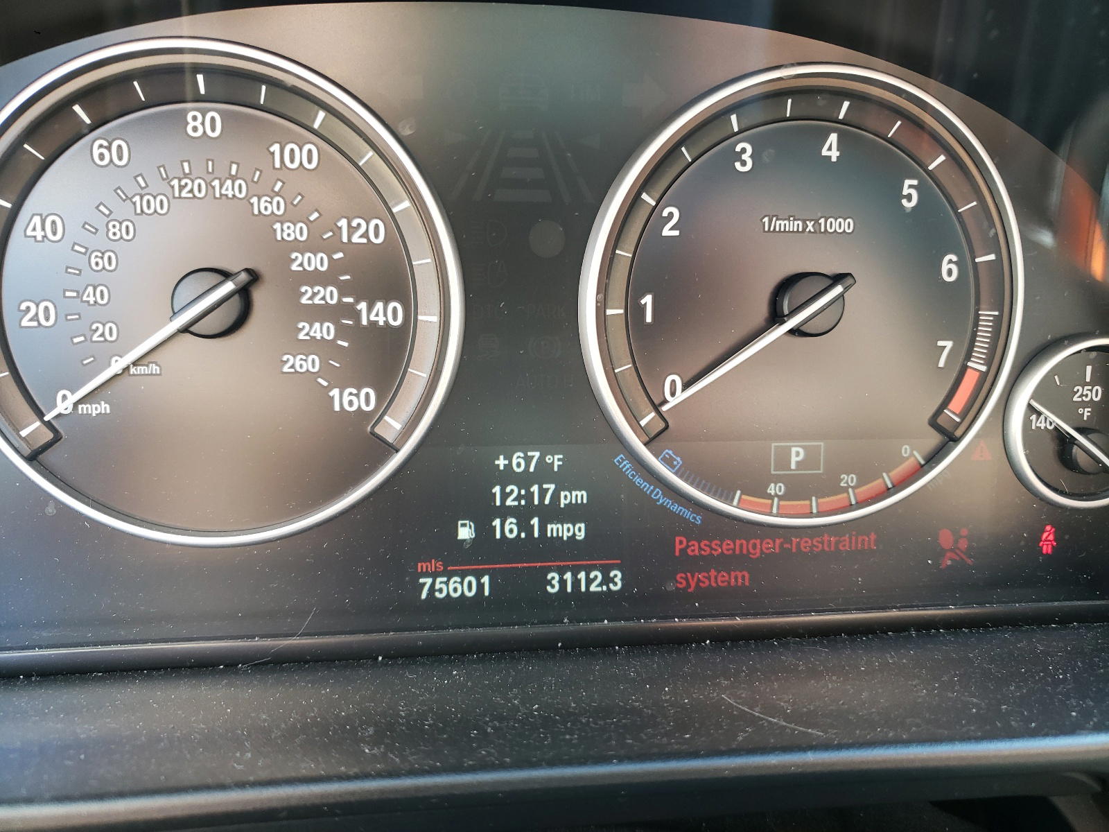 Photo 8 from auction – 2013 BMW 535 XI with VIN WBAFU7C54DDU73376