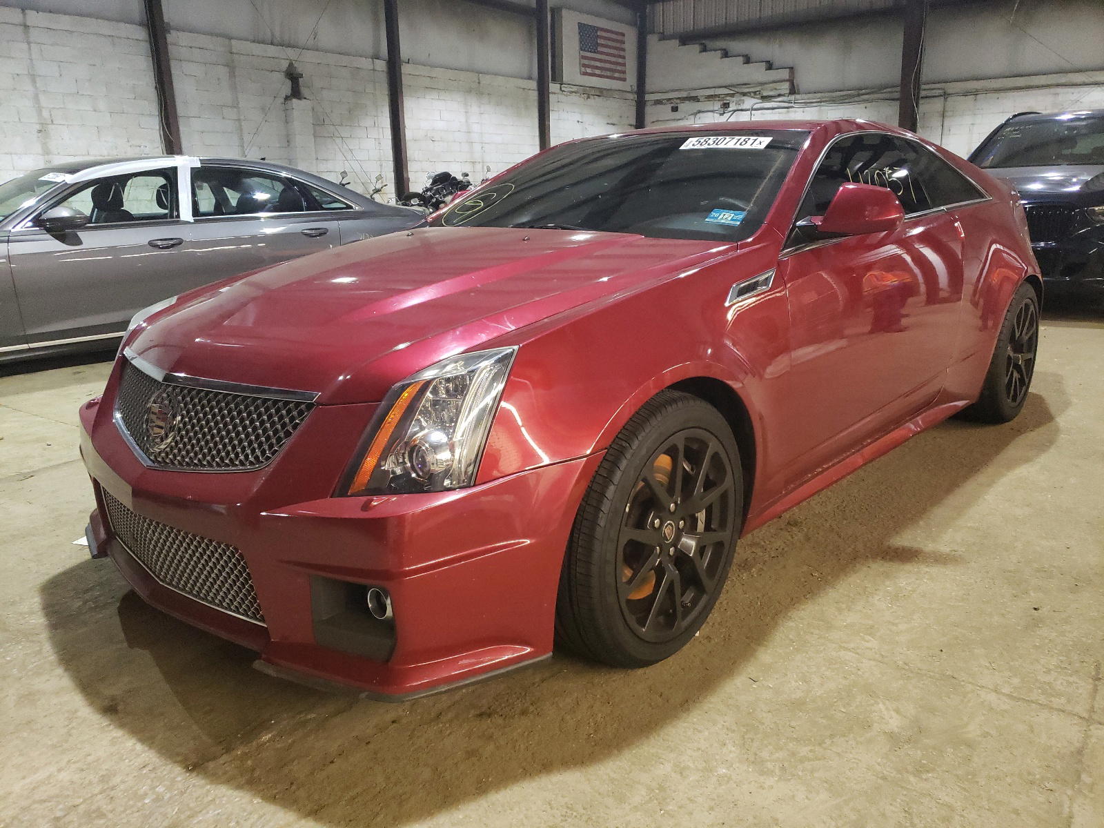 Photo 2 from auction – 2013 CADILLAC CTS-V with VIN 1G6DV1EP8D0100709