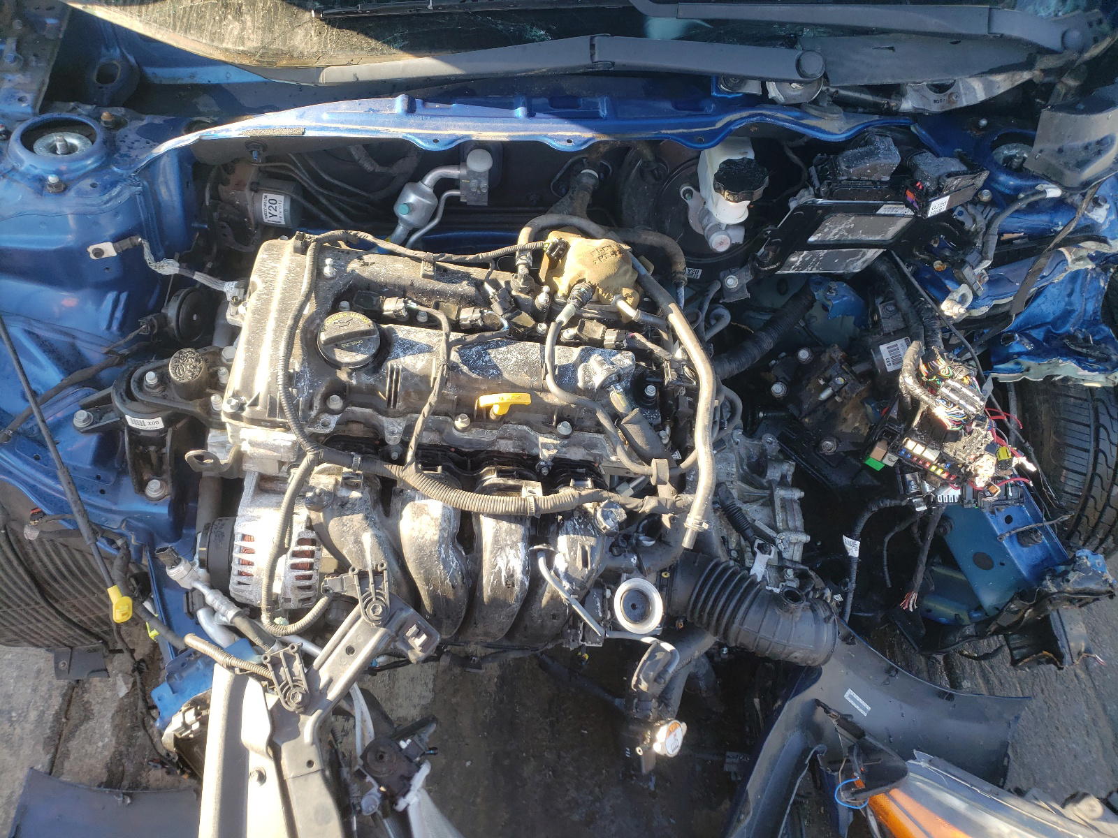 Photo 7 from auction – 2014 KIA FORTE EX with VIN KNAFX4A87E5160076