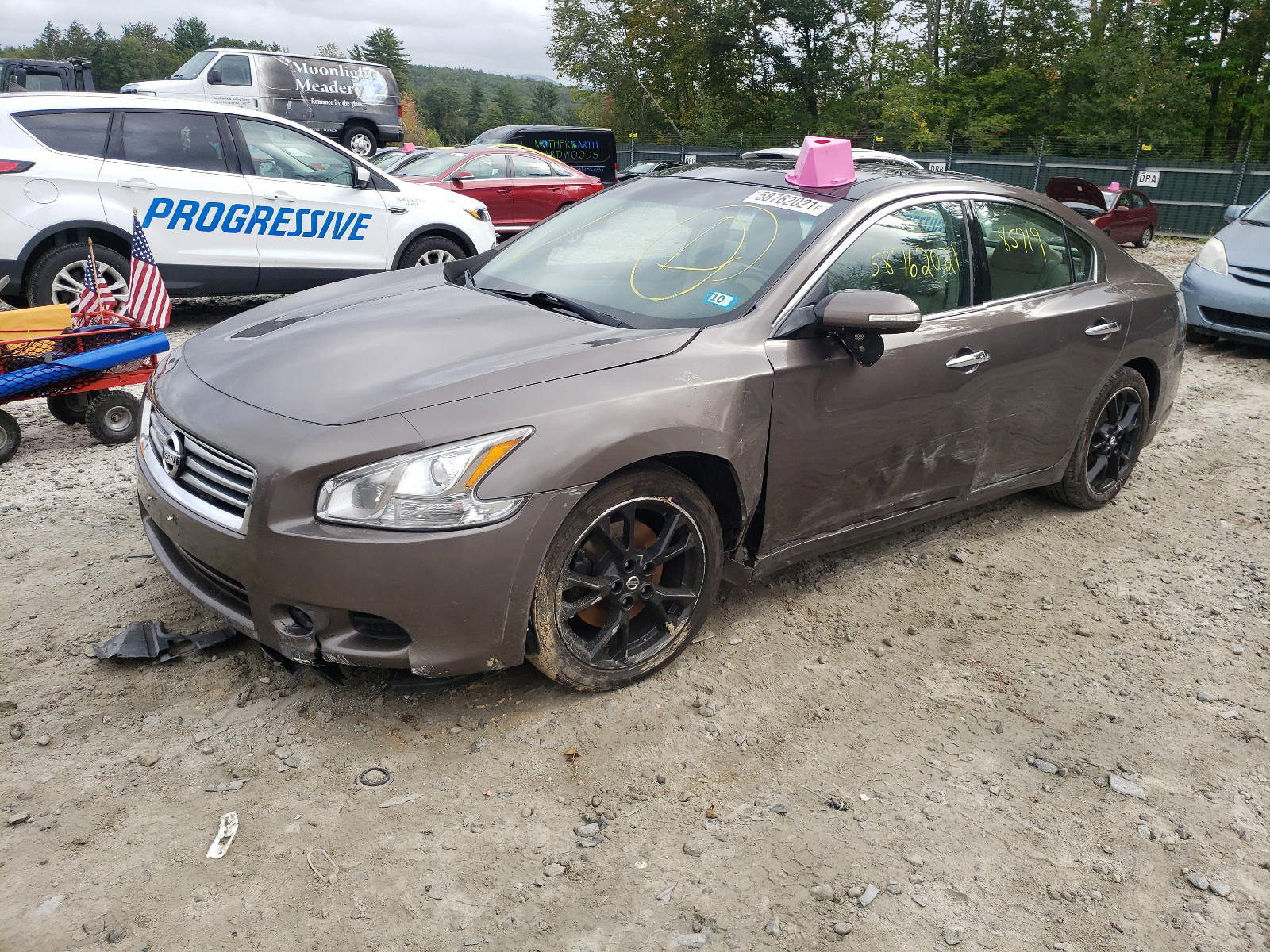 Photo 2 from auction – 2013 NISSAN MAXIMA S with VIN 1N4AA5APXDC812958