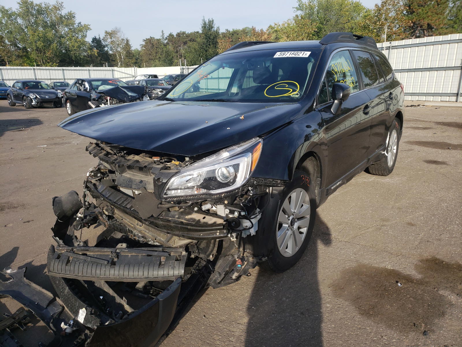 Photo 2 from auction – 2017 SUBARU OUTBACK 2. with VIN 4S4BSADC0H3248753