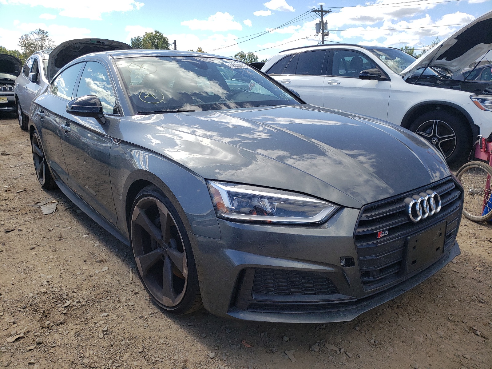 AUDI S5 PREMIUM 2019 with VIN WAUB4CF5XKA064896 - Photo from auction