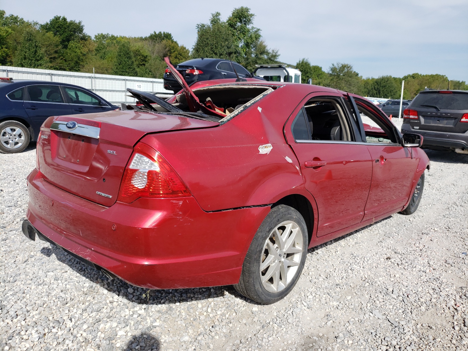 Photo 4 from auction – 2012 FORD FUSION SEL with VIN 3FAHP0JG3CR443893