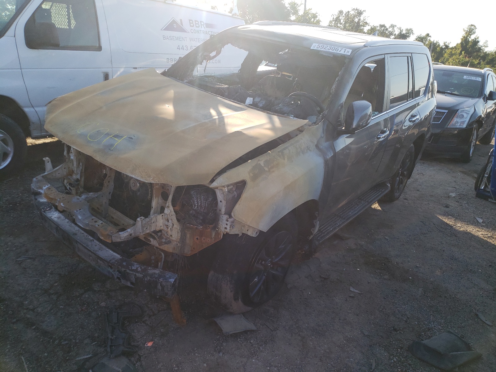 Photo 2 from auction – 2021 LEXUS GX 460 PRE with VIN JTJAM7BX5M5295260