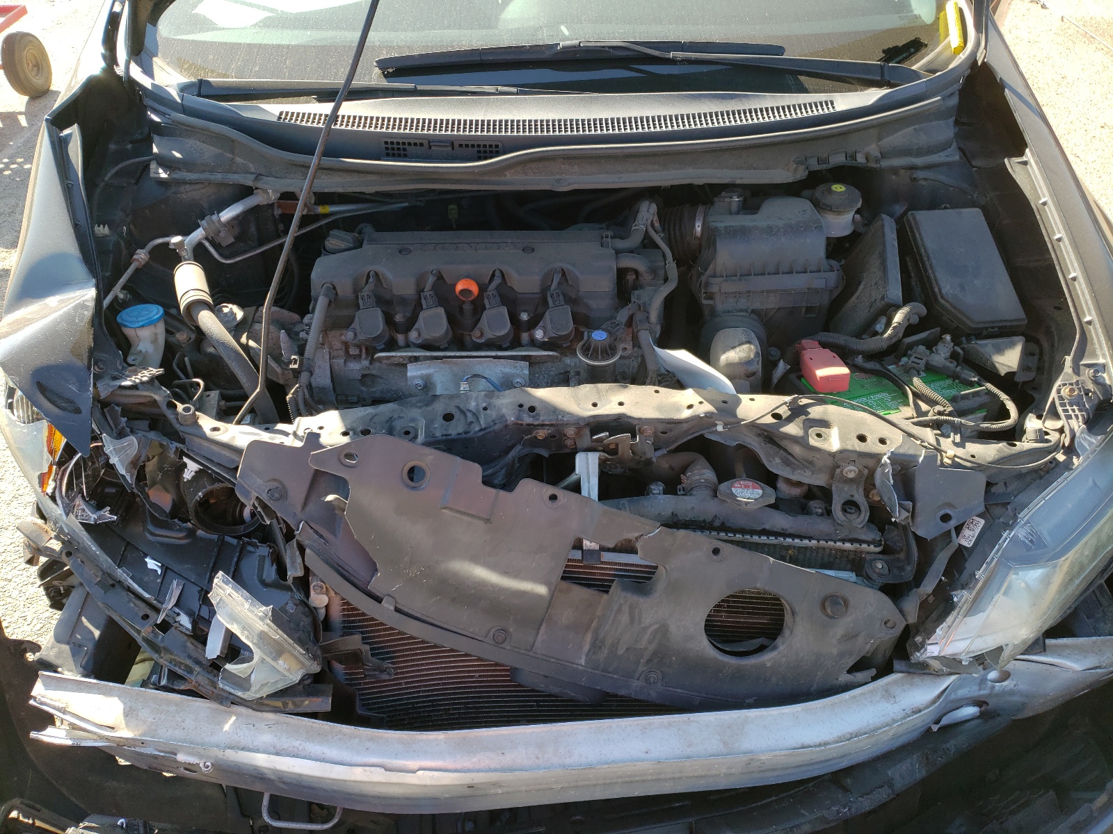 Photo 7 from auction – 2013 HONDA CIVIC LX with VIN 19XFB2F55DE219519
