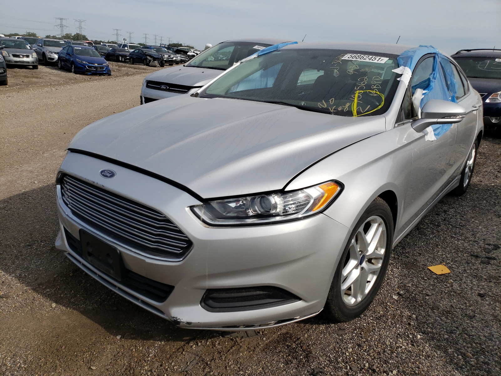 Photo 2 from auction – 2016 FORD FUSION SE with VIN 1FA6P0H70G5100562