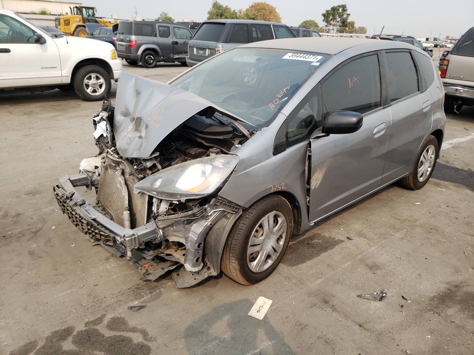 Photo 2 from auction – 2009 HONDA FIT with VIN JHMGE88209S009365