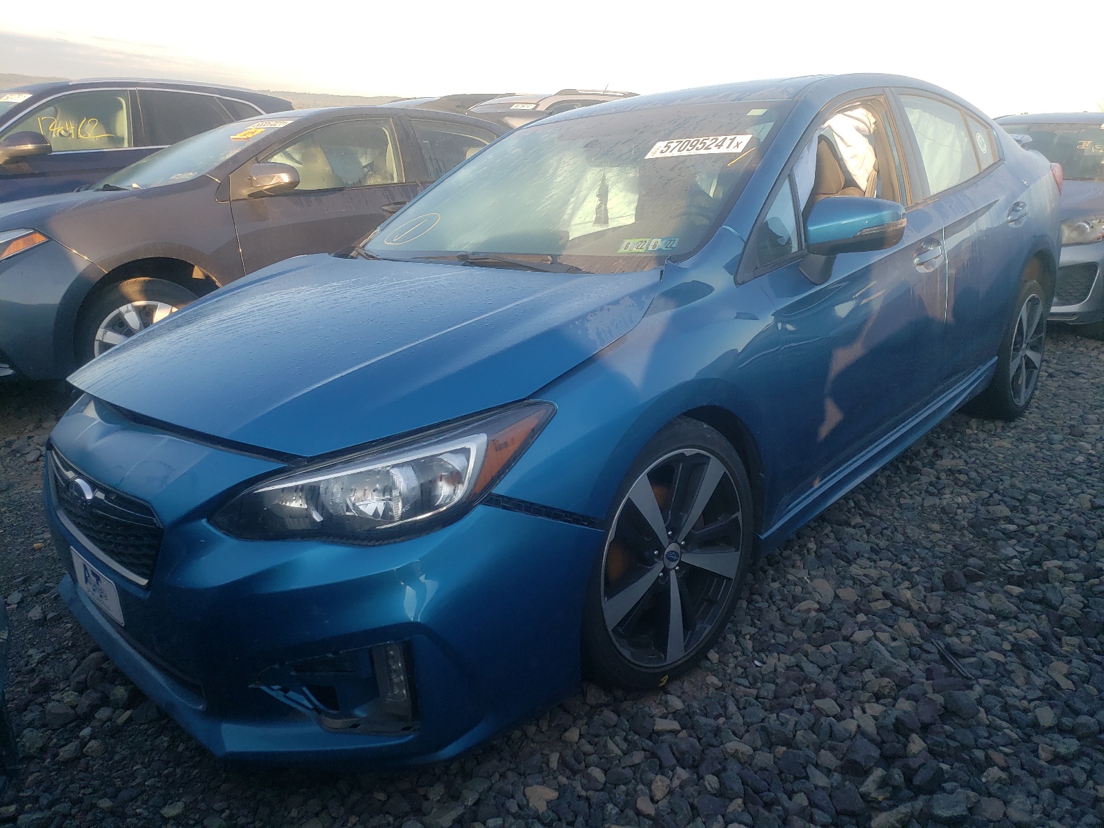 Photo 2 from auction – 2017 SUBARU IMPREZA SP with VIN 4S3GKAL68H3604971