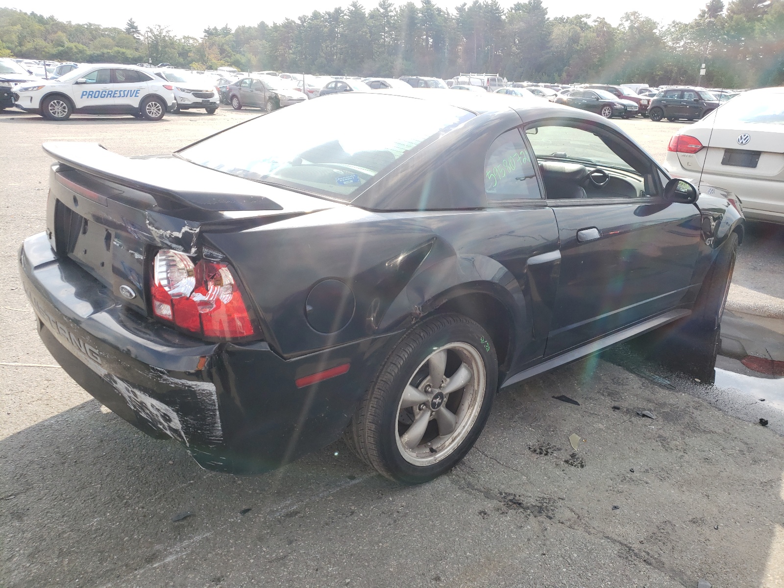 Photo 4 from auction – 2003 FORD MUSTANG GT with VIN 1FAFP42X33F347935