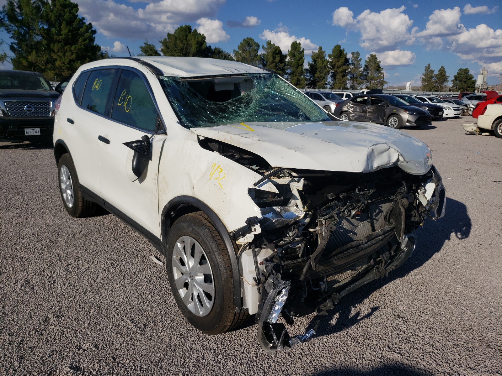 Photo 1 from auction – 2016 NISSAN ROGUE S with VIN JN8AT2MV5GW138013