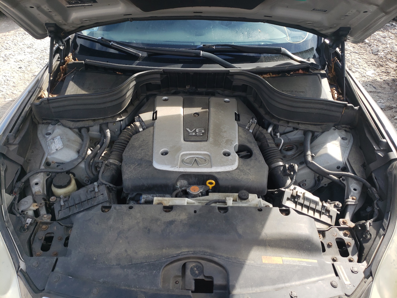 Photo 7 from auction – 2008 INFINITI EX35 BASE with VIN JNKAJ09F68M354567