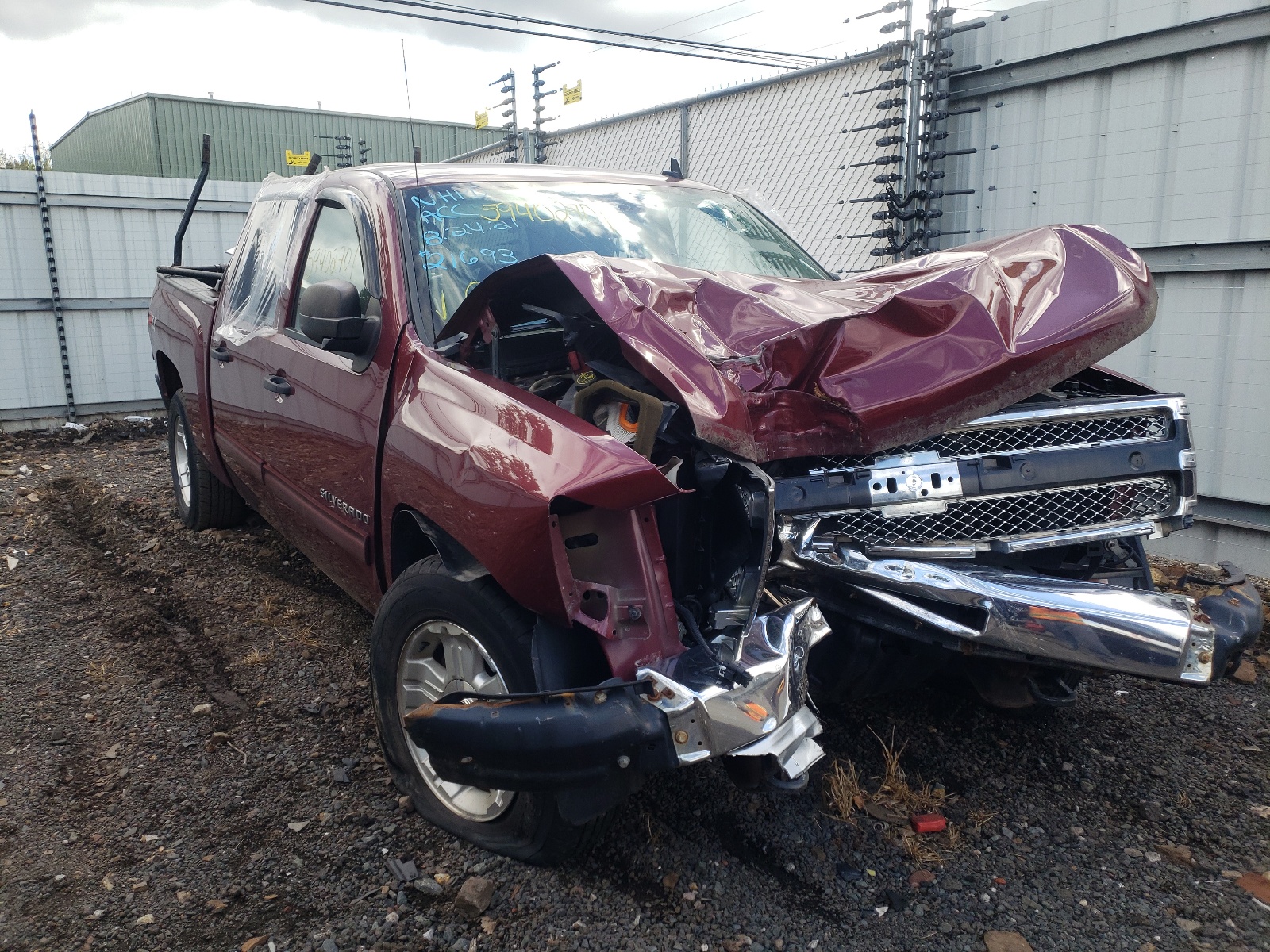 CHEVROLET SILVERADO 2013 with VIN 3GCPKSE73DG147070 - Photo from auction