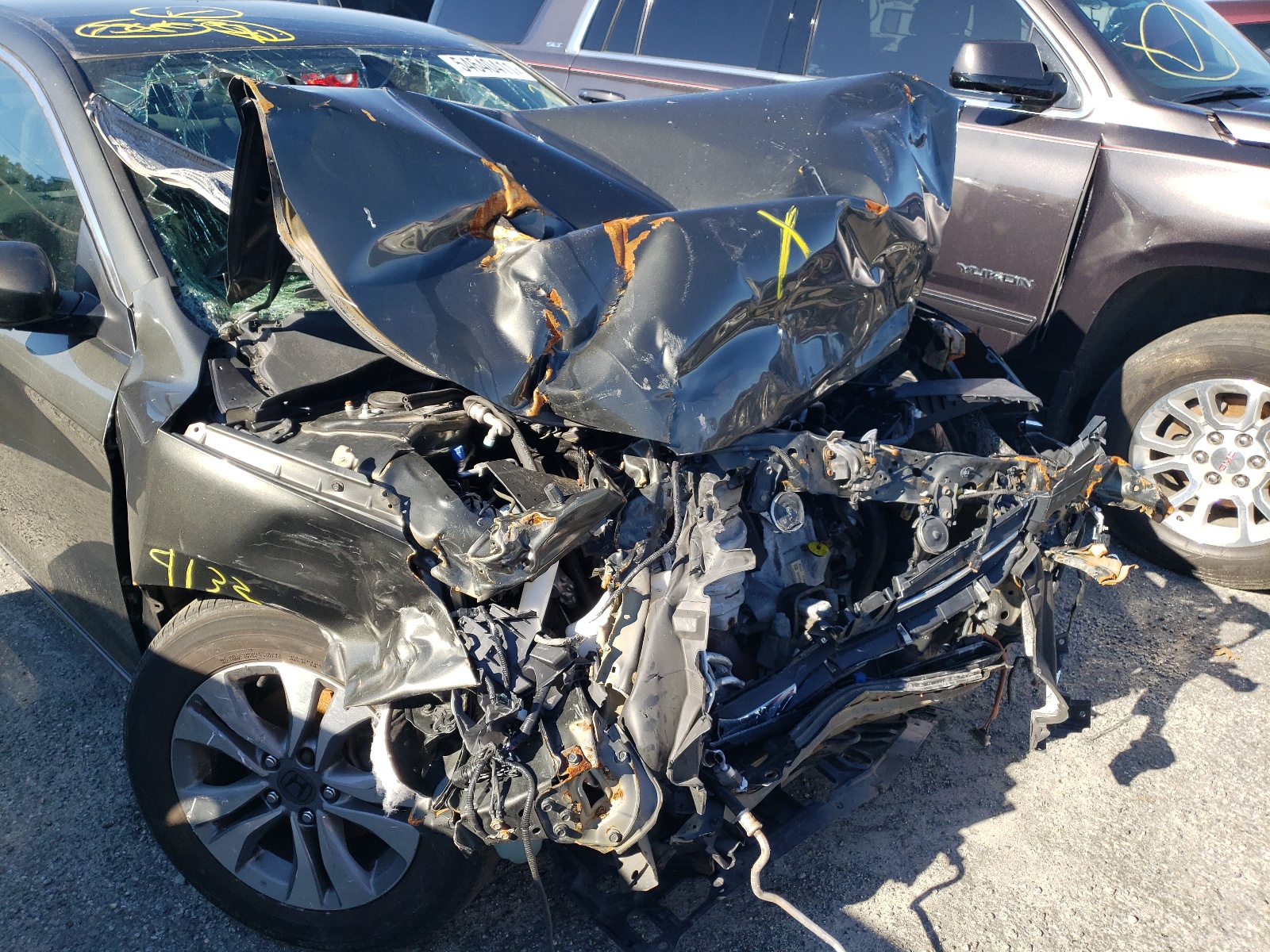 Photo 9 from auction – 2014 HONDA ACCORD LX with VIN 1HGCR2F32EA109871