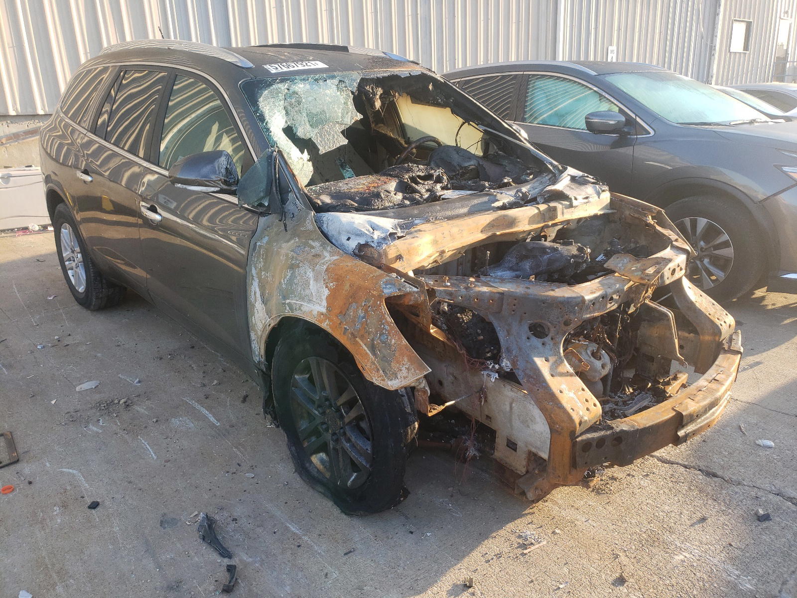 BUICK ENCLAVE CX 2008 with VIN 5GAER13768J218350 - Photo from auction