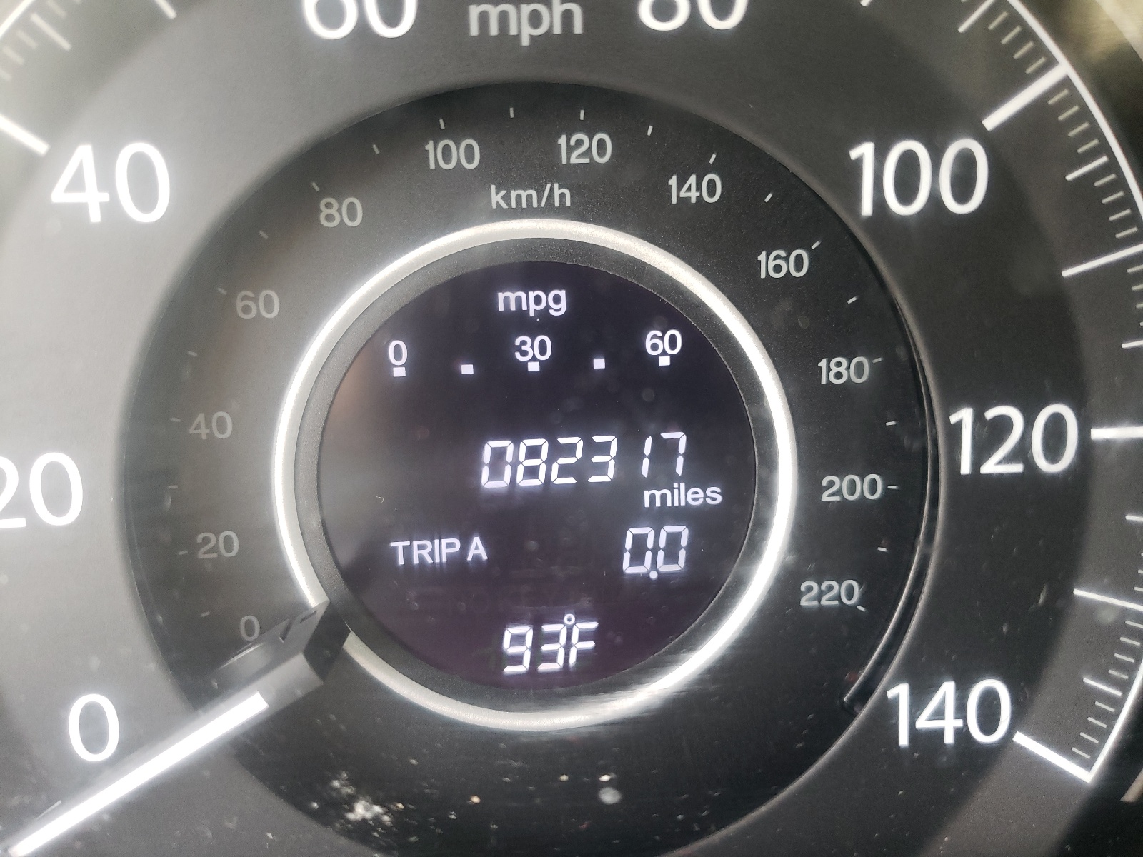 Photo 8 from auction – 2016 HONDA CR-V EX with VIN 5J6RM4H57GL127284