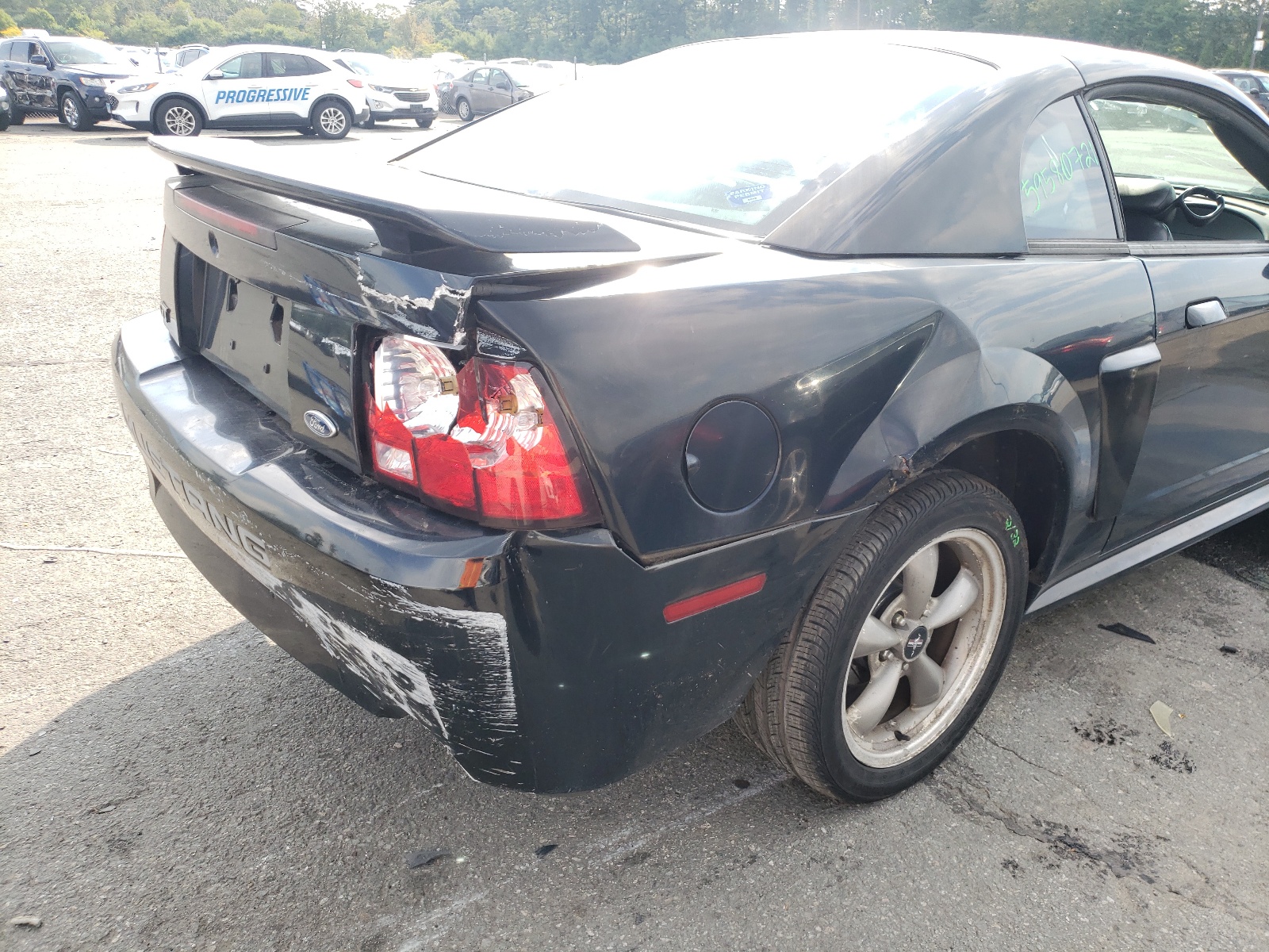Photo 9 from auction – 2003 FORD MUSTANG GT with VIN 1FAFP42X33F347935