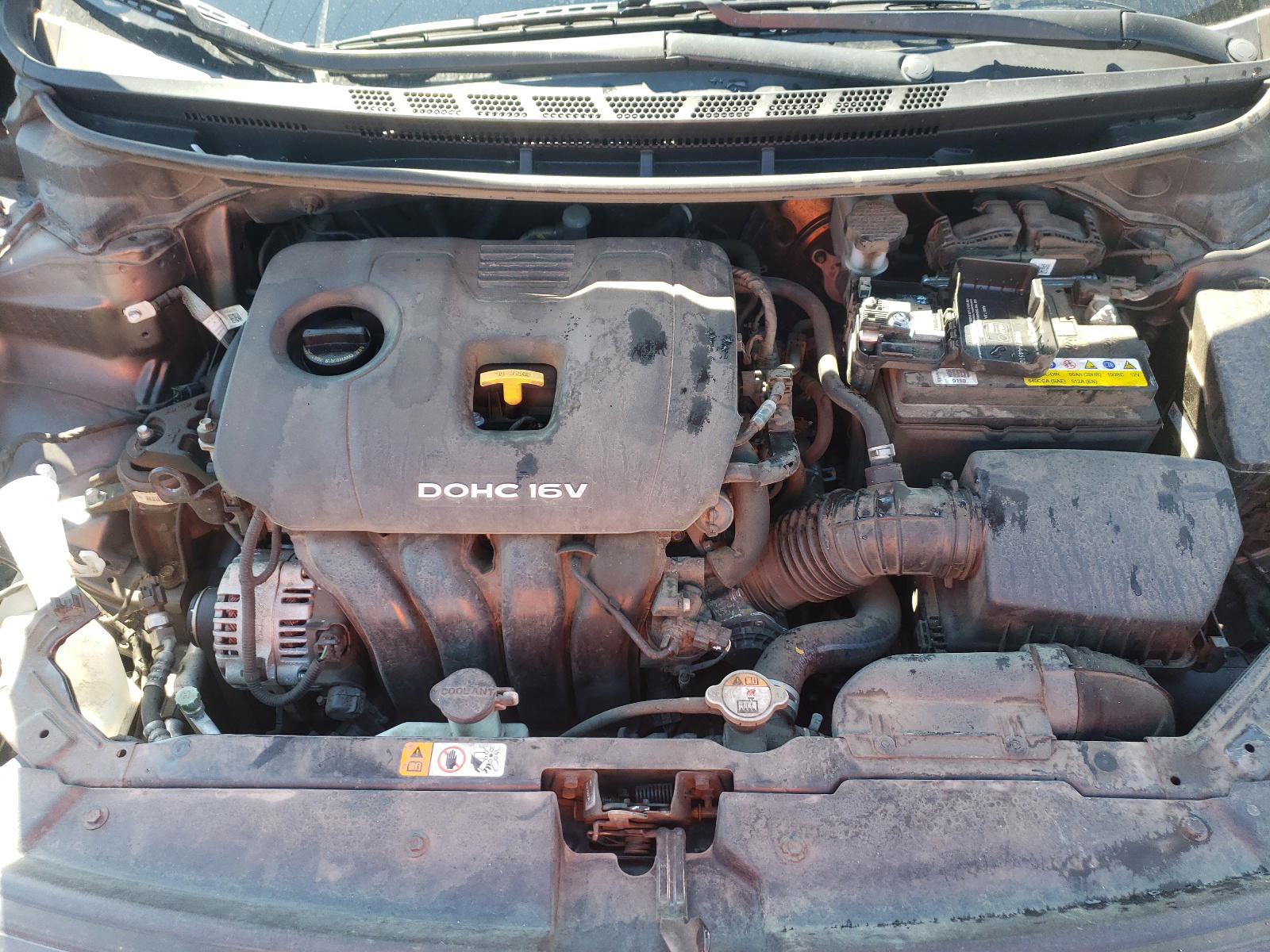 Photo 7 from auction – 2017 KIA FORTE LX with VIN 3KPFK4A79HE068940