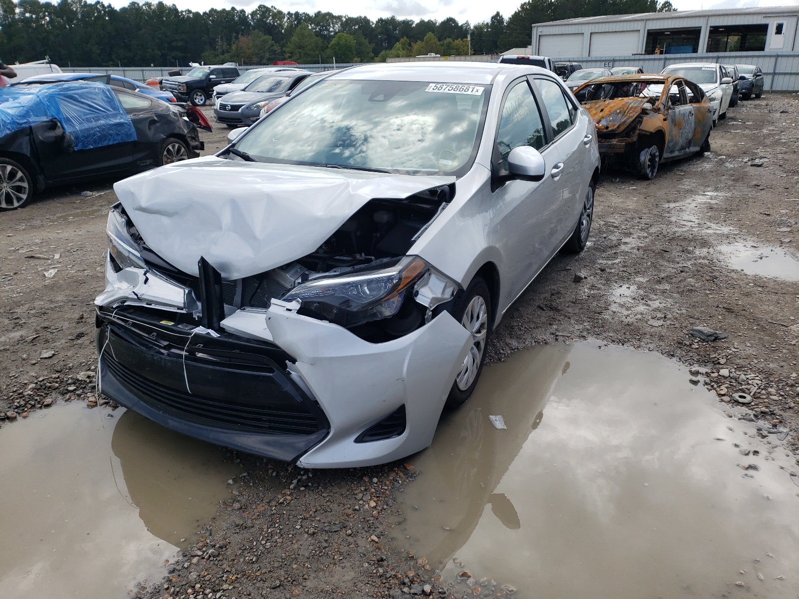 Photo 2 from auction – 2019 TOYOTA COROLLA L with VIN 2T1BURHE1KC197951
