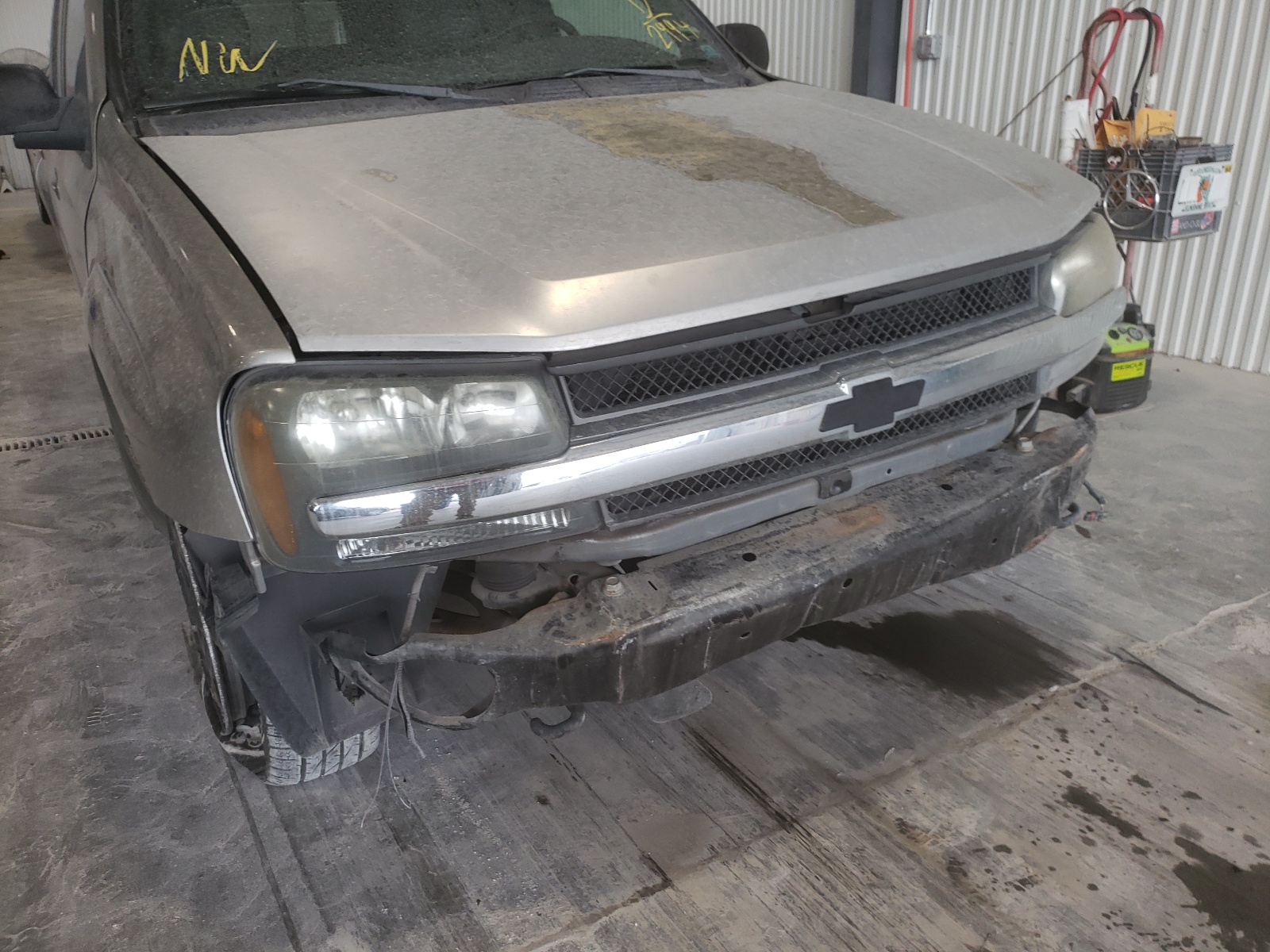 Photo 9 from auction – 2002 CHEVROLET TRAILBLAZE with VIN 1GNDT13S722122994