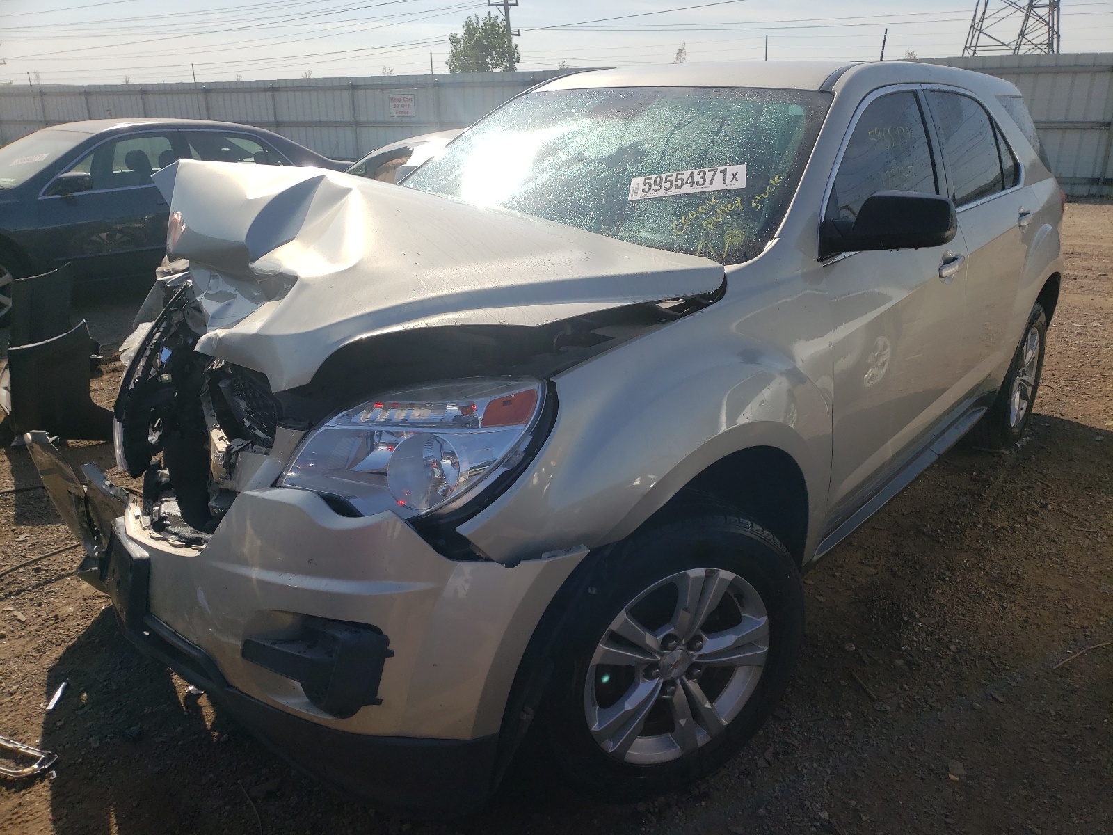 Photo 2 from auction – 2014 CHEVROLET EQUINOX LS with VIN 2GNALAEK8E6132165