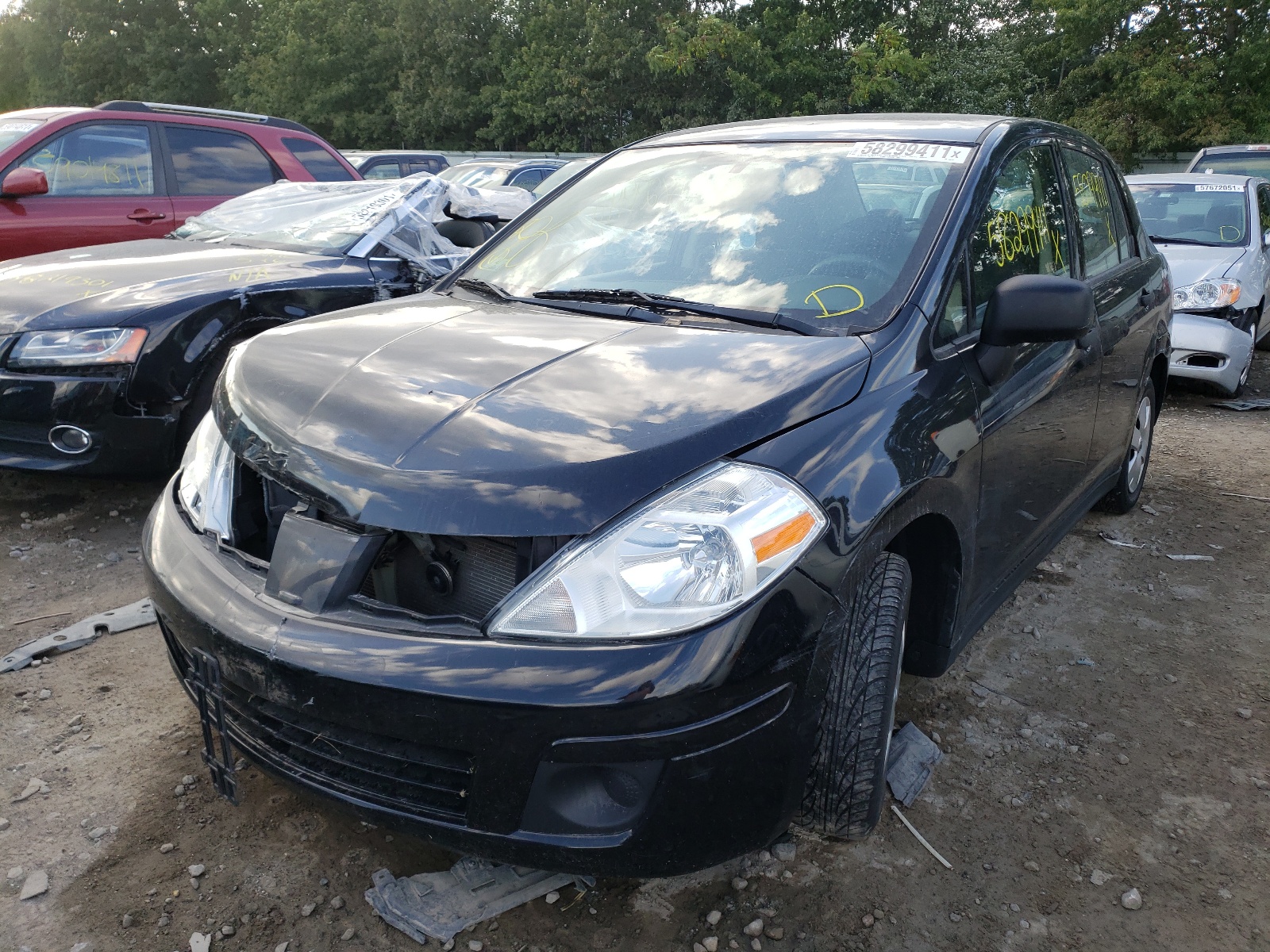 Photo 2 from auction – 2009 NISSAN VERSA S with VIN 3N1CC11E79L496745
