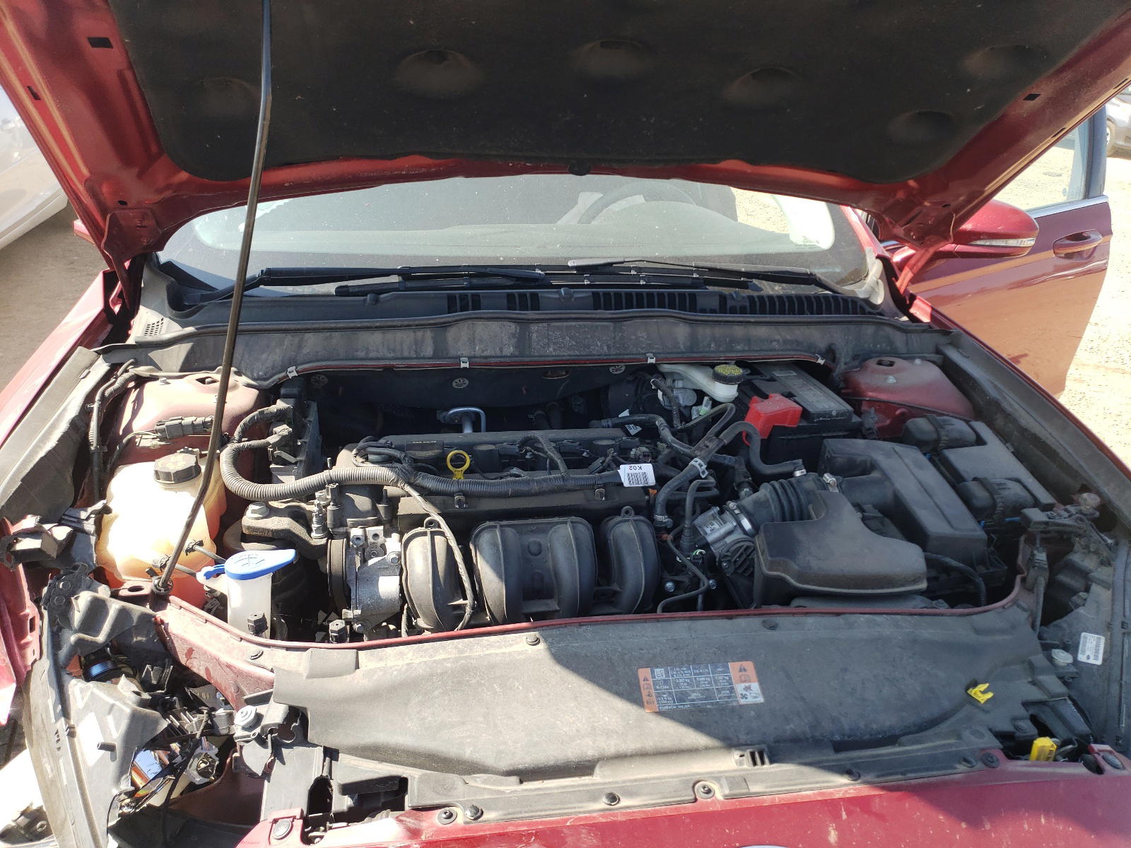 Photo 7 from auction – 2016 FORD FUSION with VIN 3FA6P0H78GR111161