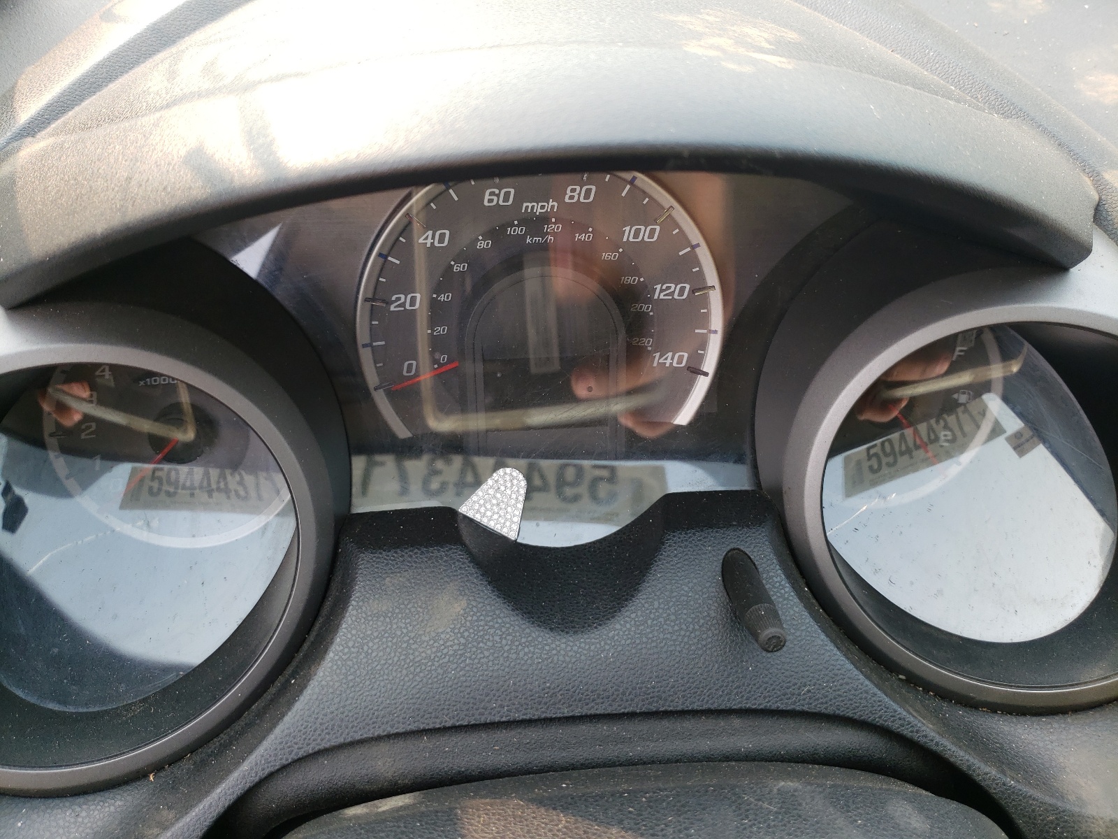 Photo 8 from auction – 2009 HONDA FIT with VIN JHMGE88209S009365