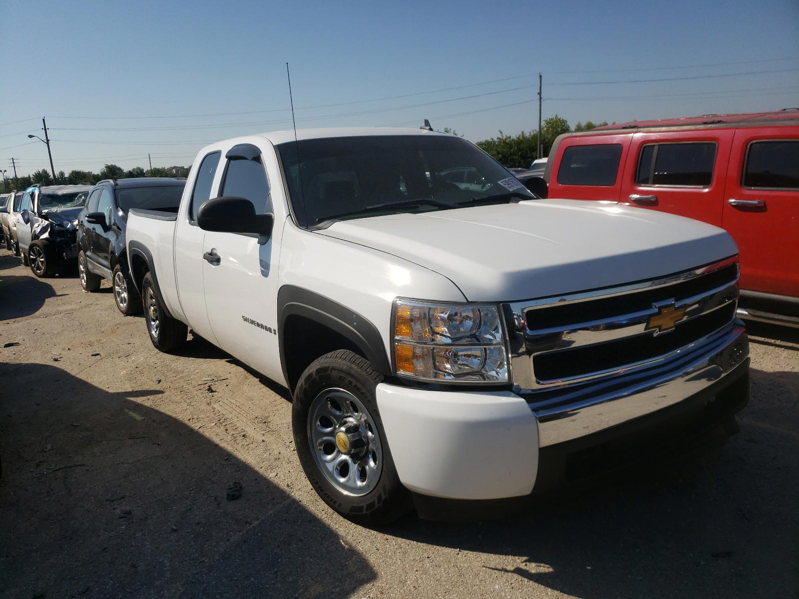 CHEVROLET SILVERADO 2007 with VIN 1GCEC19X37Z650787 - Photo from auction