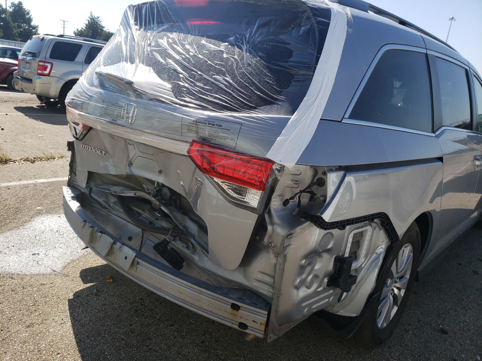 Photo 9 from auction – 2016 HONDA ODYSSEY EX with VIN 5FNRL5H60GB136175