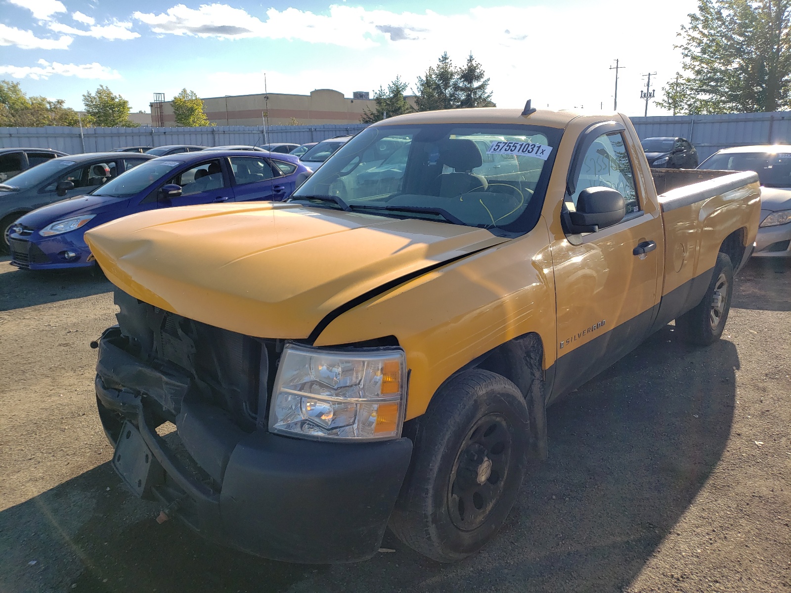 Photo 2 from auction – 2008 CHEVROLET SILVERADO with VIN 1GCEC14C48Z126988