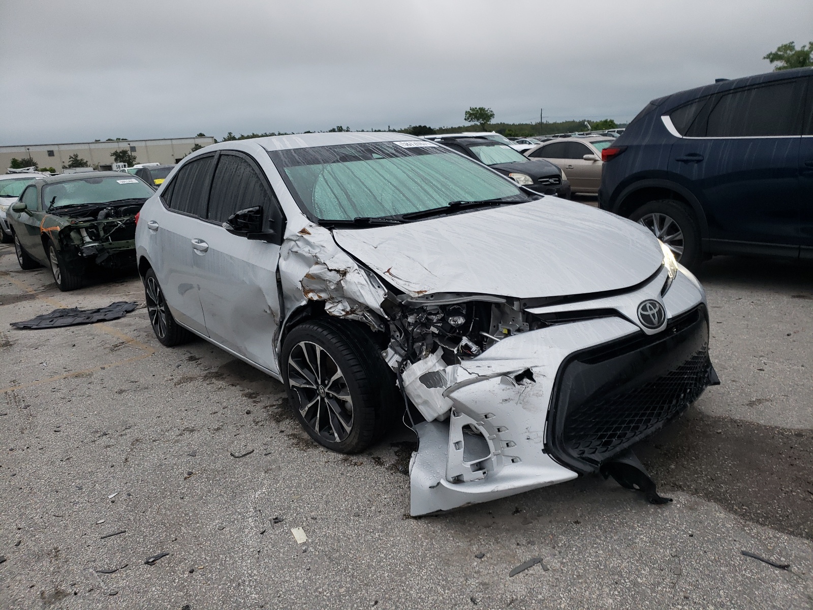 Photo 9 from auction – 2018 TOYOTA COROLLA L with VIN 5YFBURHE6JP757560
