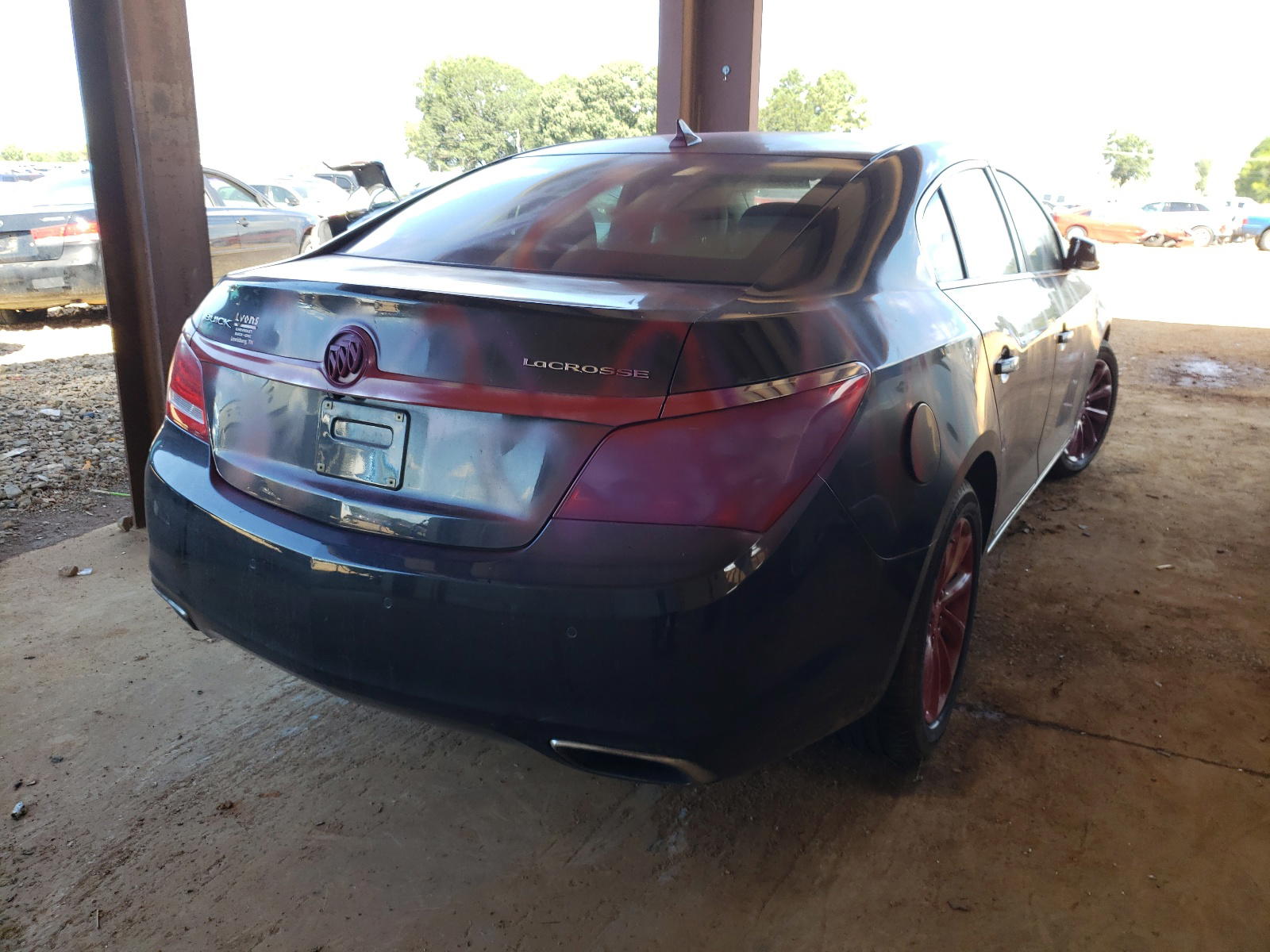 Photo 4 from auction – 2014 BUICK LACROSSE with VIN 1G4GB5G35EF260030