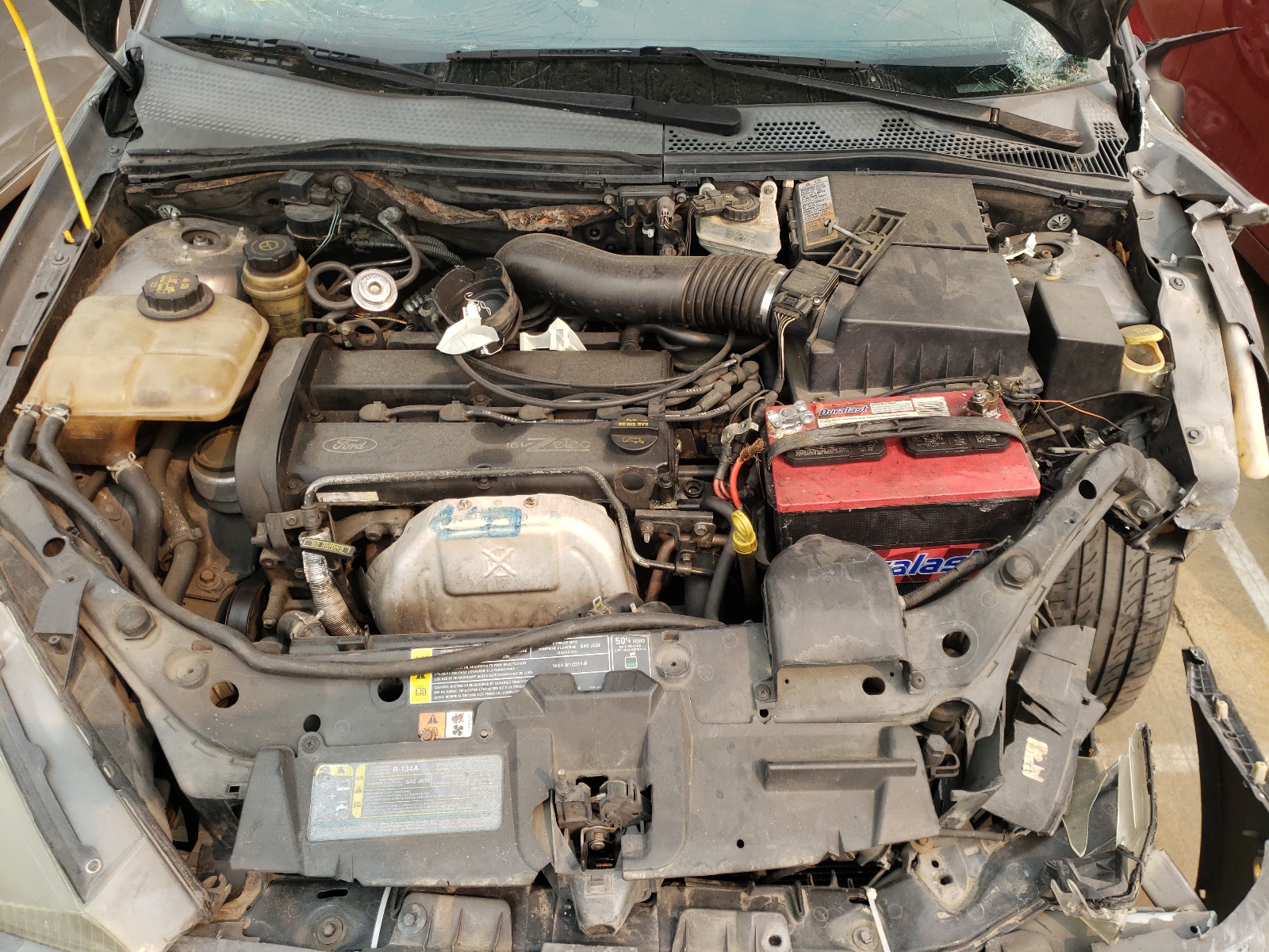 Photo 7 from auction – 2003 FORD FOCUS ZX3 with VIN 3FAFP31303R133075
