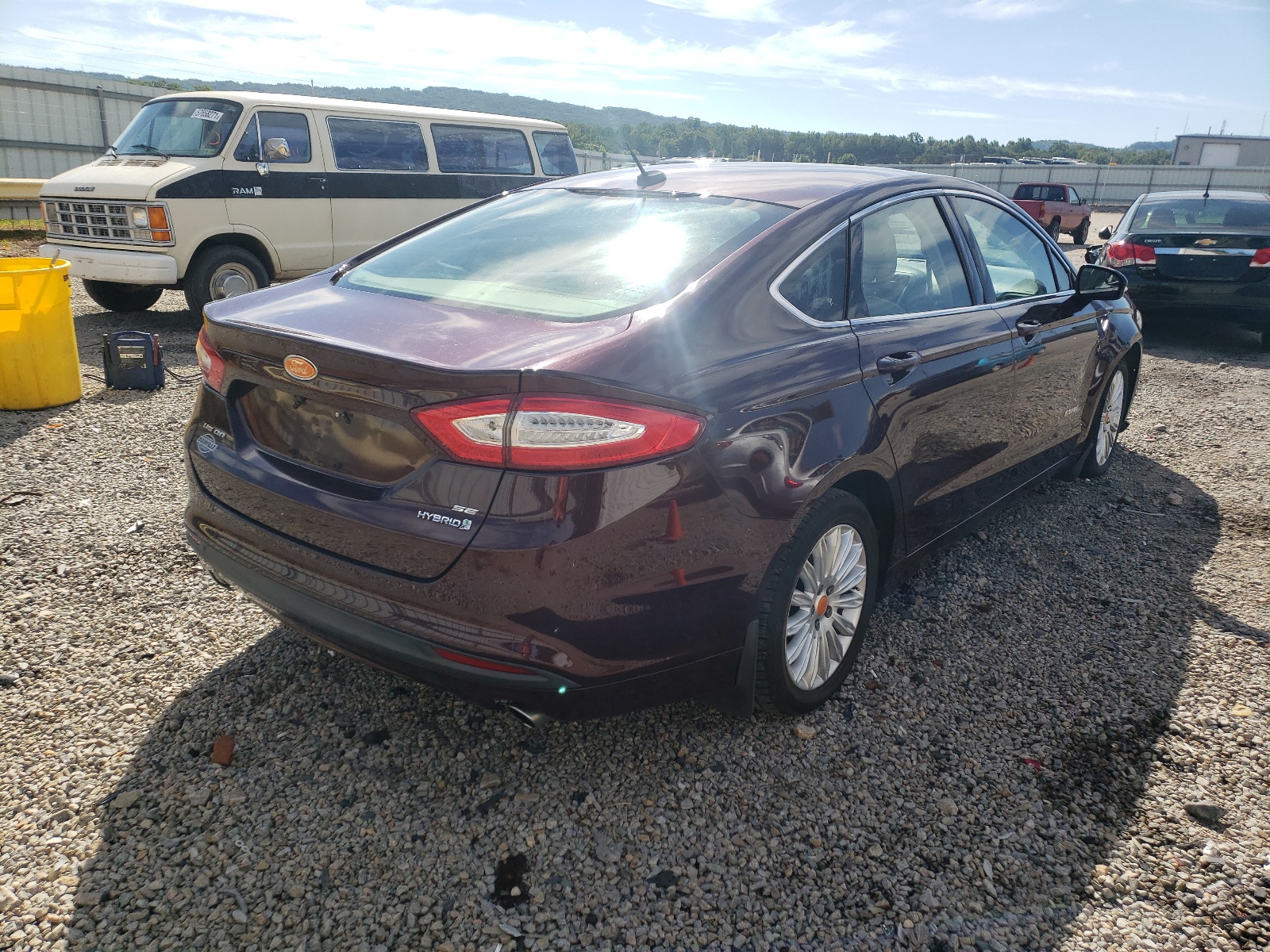 Photo 4 from auction – 2013 FORD FUSION SE with VIN 3FA6P0LU0DR240746