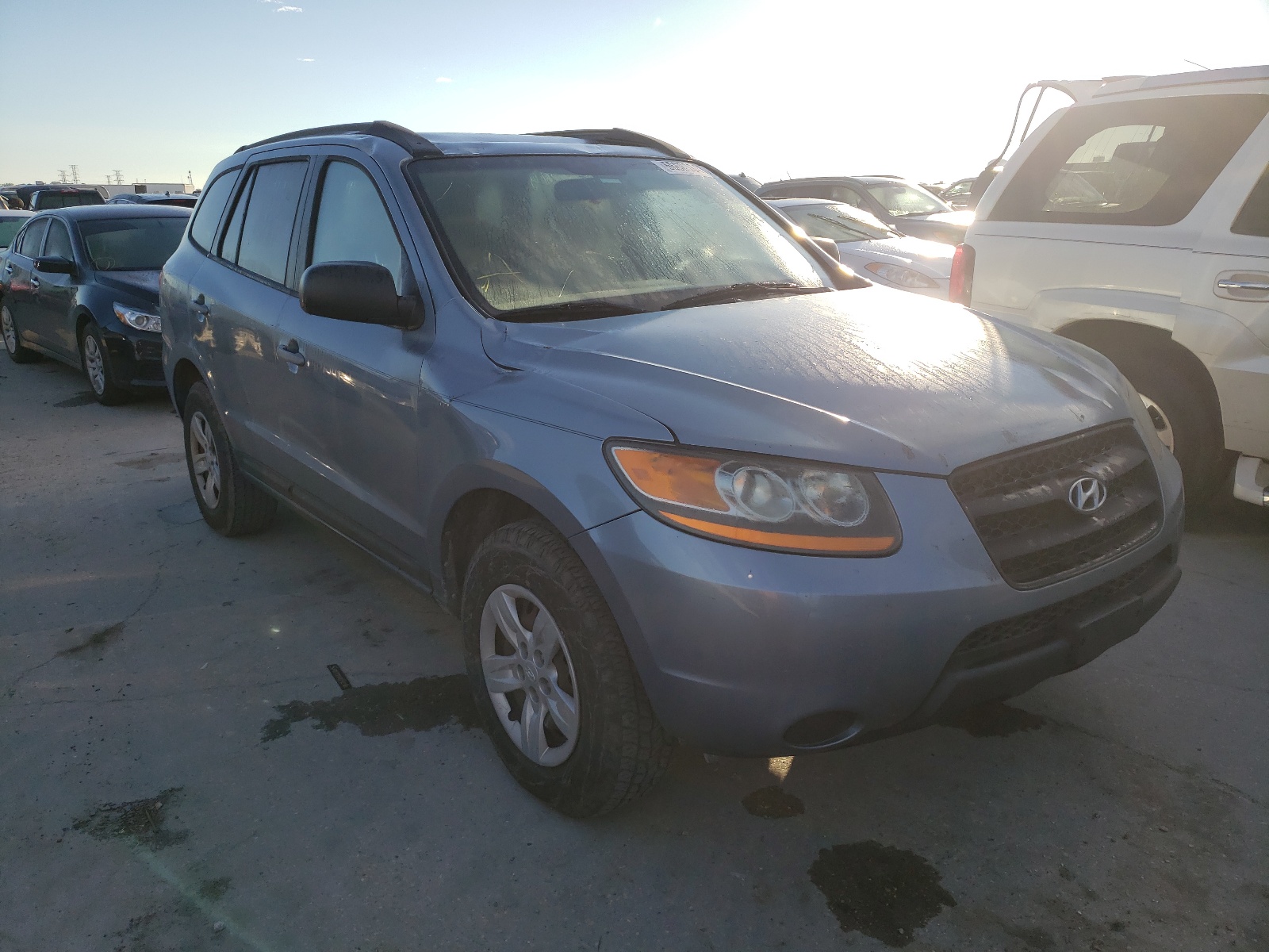 HYUNDAI SANTA FE G 2009 with VIN 5NMSG13D19H327125 - Photo from auction