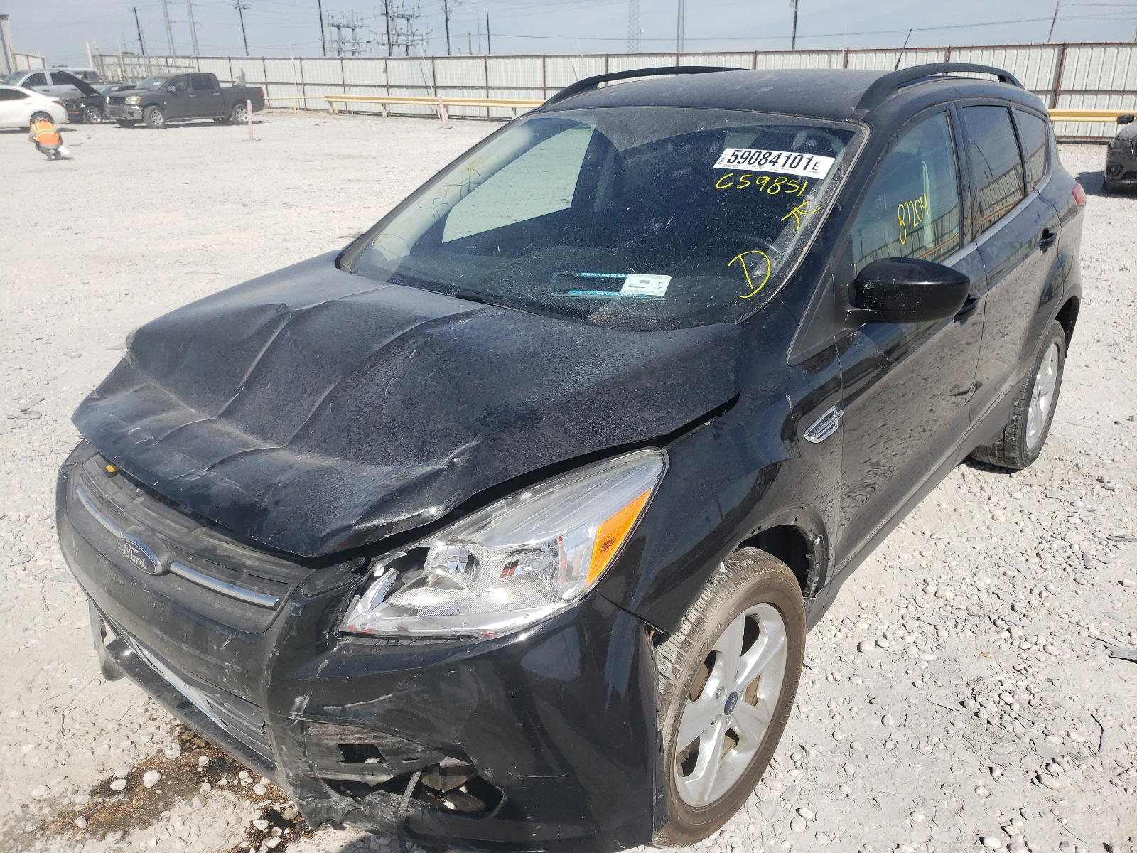Photo 2 from auction – 2014 FORD ESCAPE SE with VIN 1FMCU9G97EUC59851