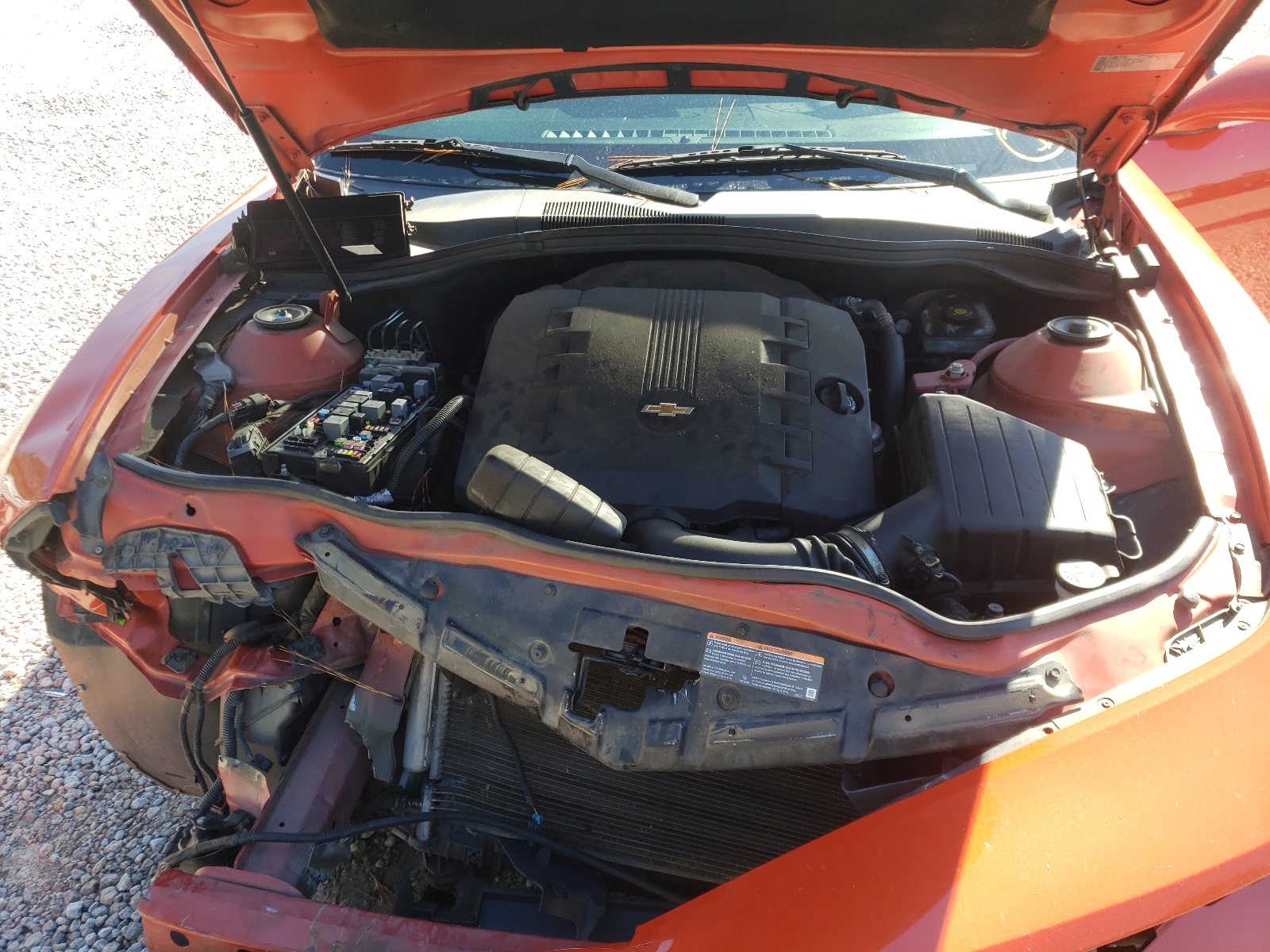 Photo 7 from auction – 2010 CHEVROLET CAMARO LT with VIN 2G1FB1EV0A9150124